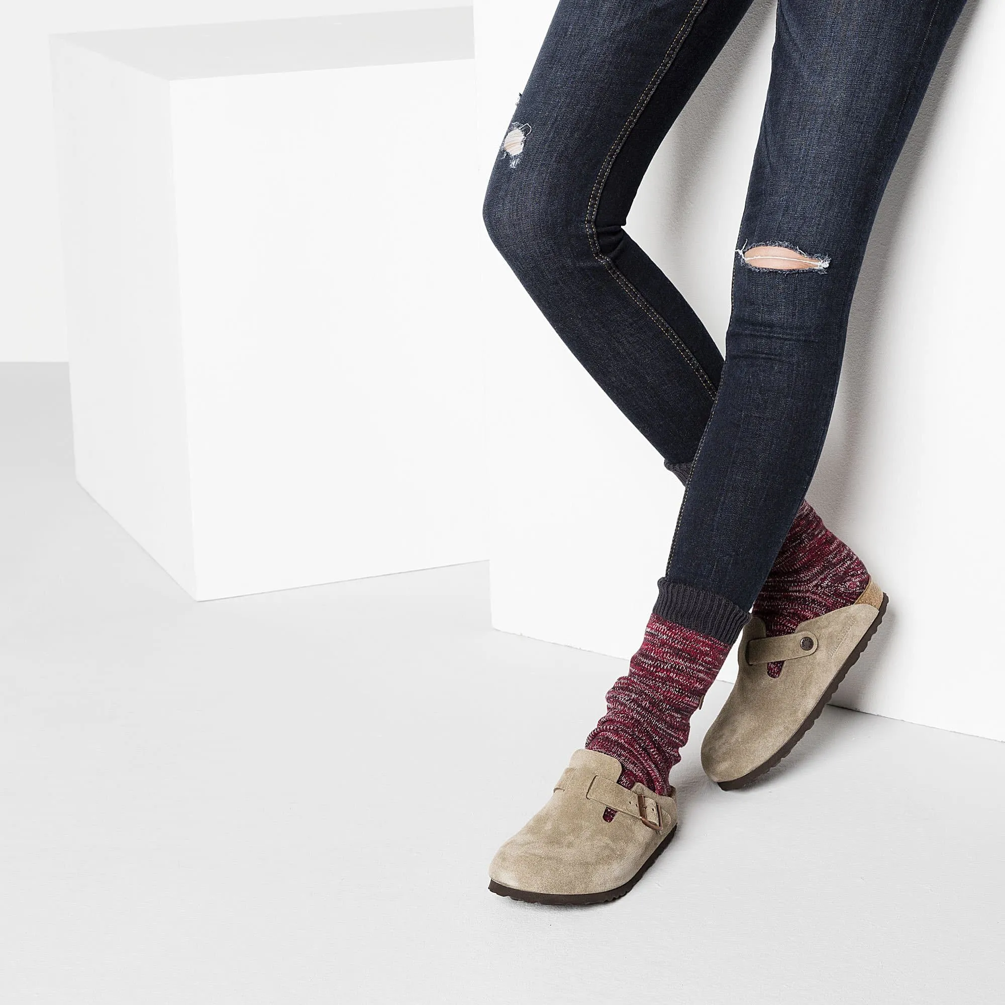 Boston Soft Footbed Suede Leather