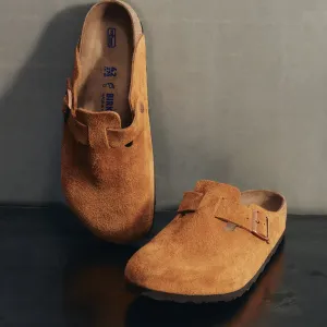 BOSTON SOFT - MINK - SUEDE