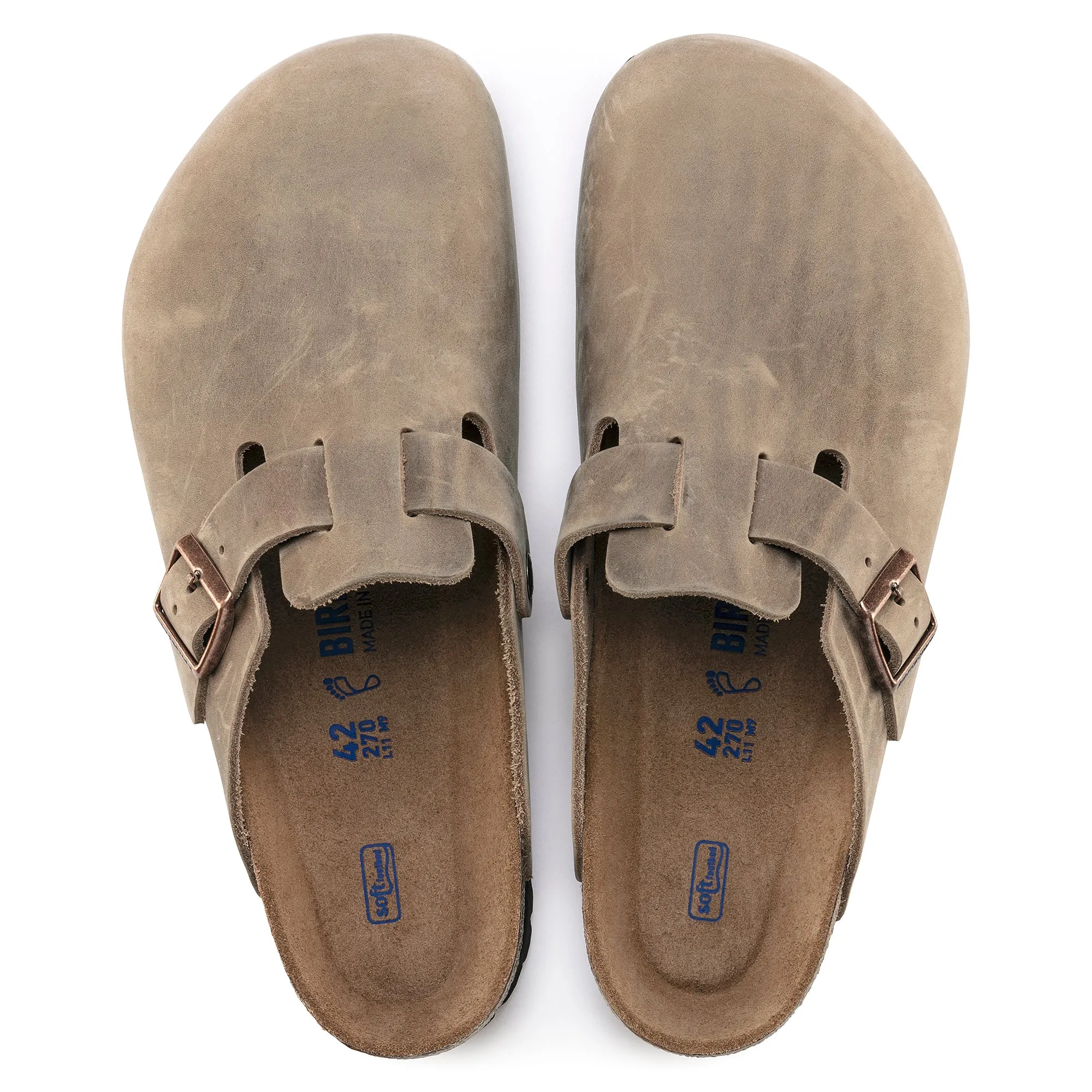 BOSTON SOFT - TOBACCO - OIL LEATHER