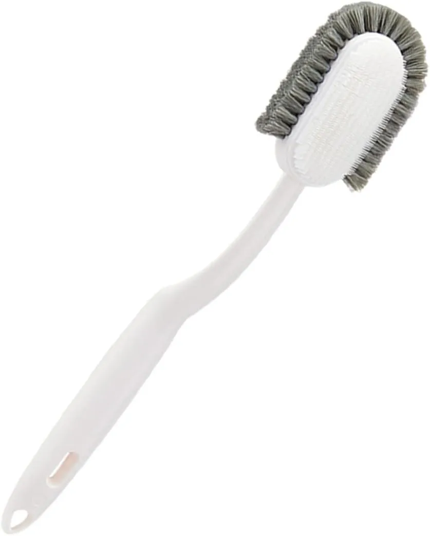Bristle Cleaning Brush Electric Outdoor Shoe Scraper Cleaner Brush for Household Use Long Handle Brush Sturdy Plastic Brush