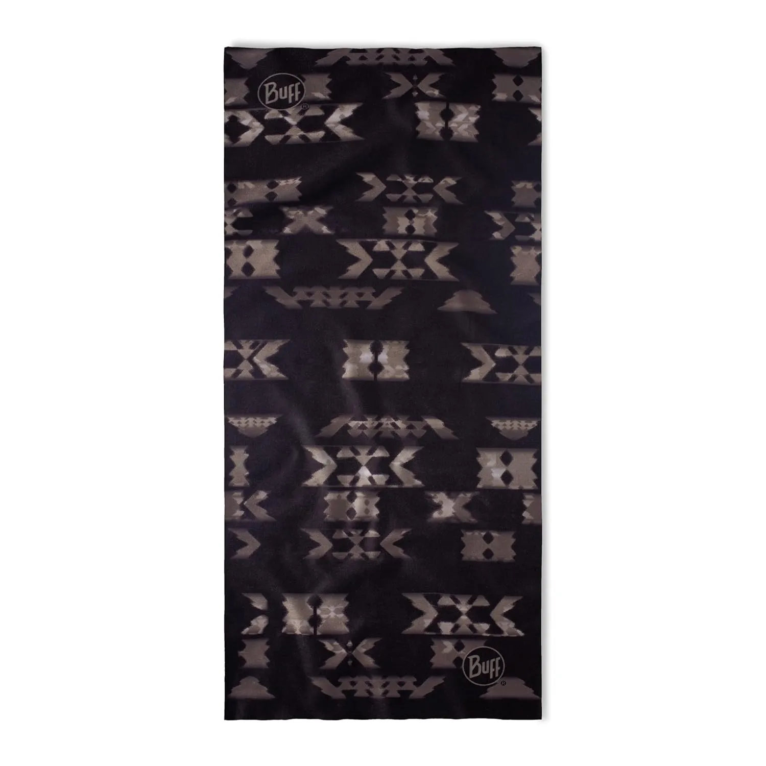 BUFF Original EcoStretch Neck Gaiter, UPF 50 Sun Protection, Breathable, Versatile, Quick Dry Face Mask, Dramak Black, Adult Size
