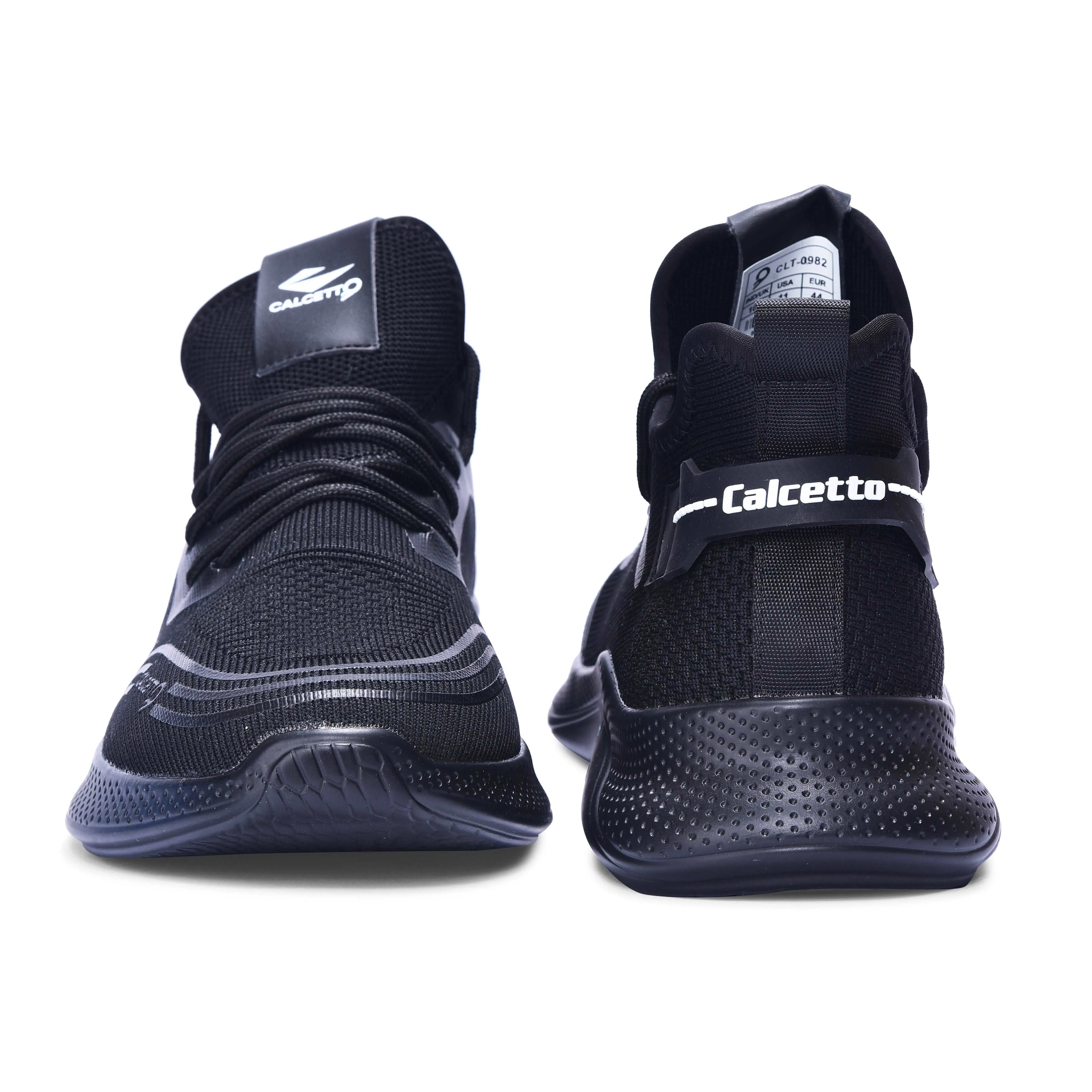 Calcetto Lightweight Casual Men's Running Sports Shoes CLT-0982 Black