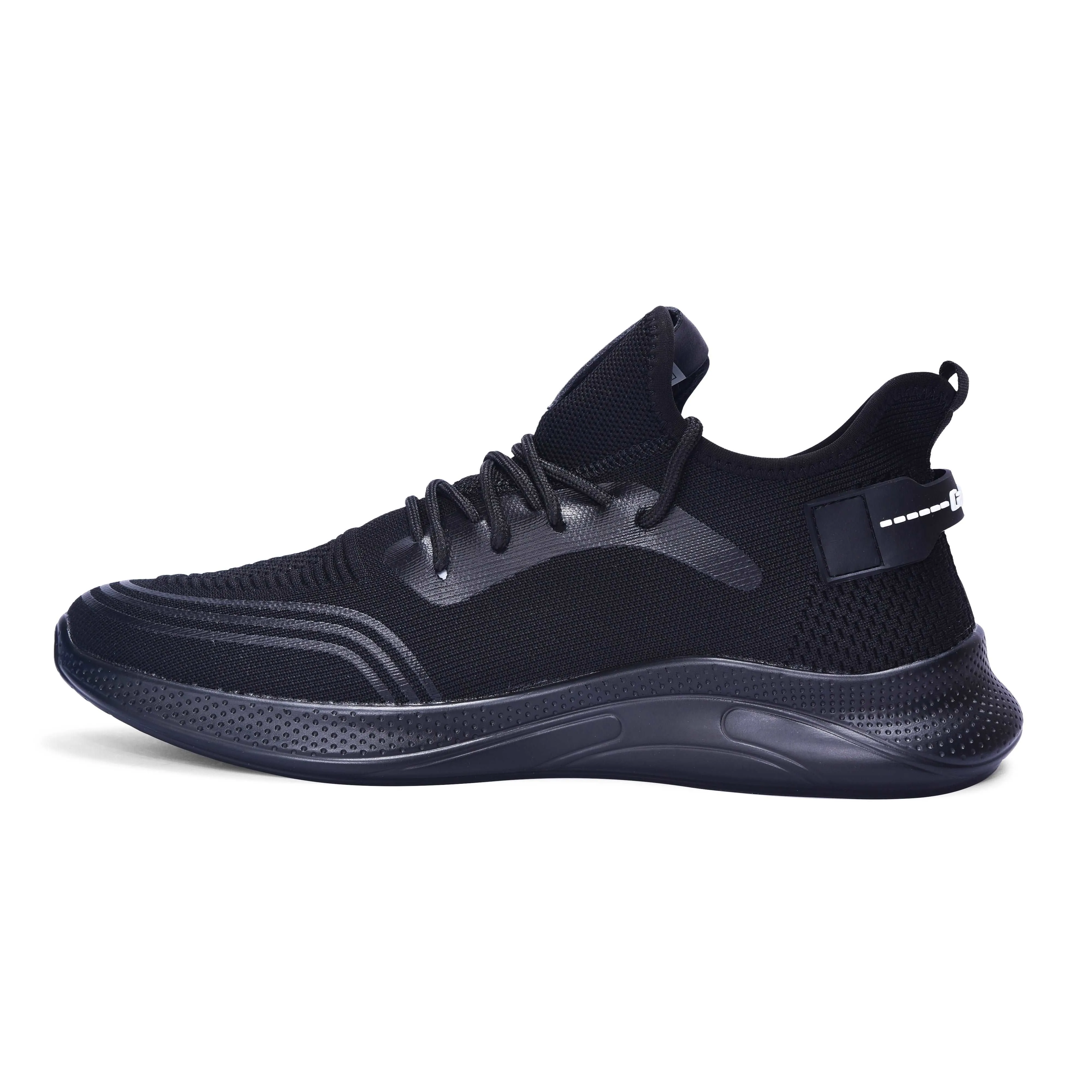 Calcetto Lightweight Casual Men's Running Sports Shoes CLT-0982 Black