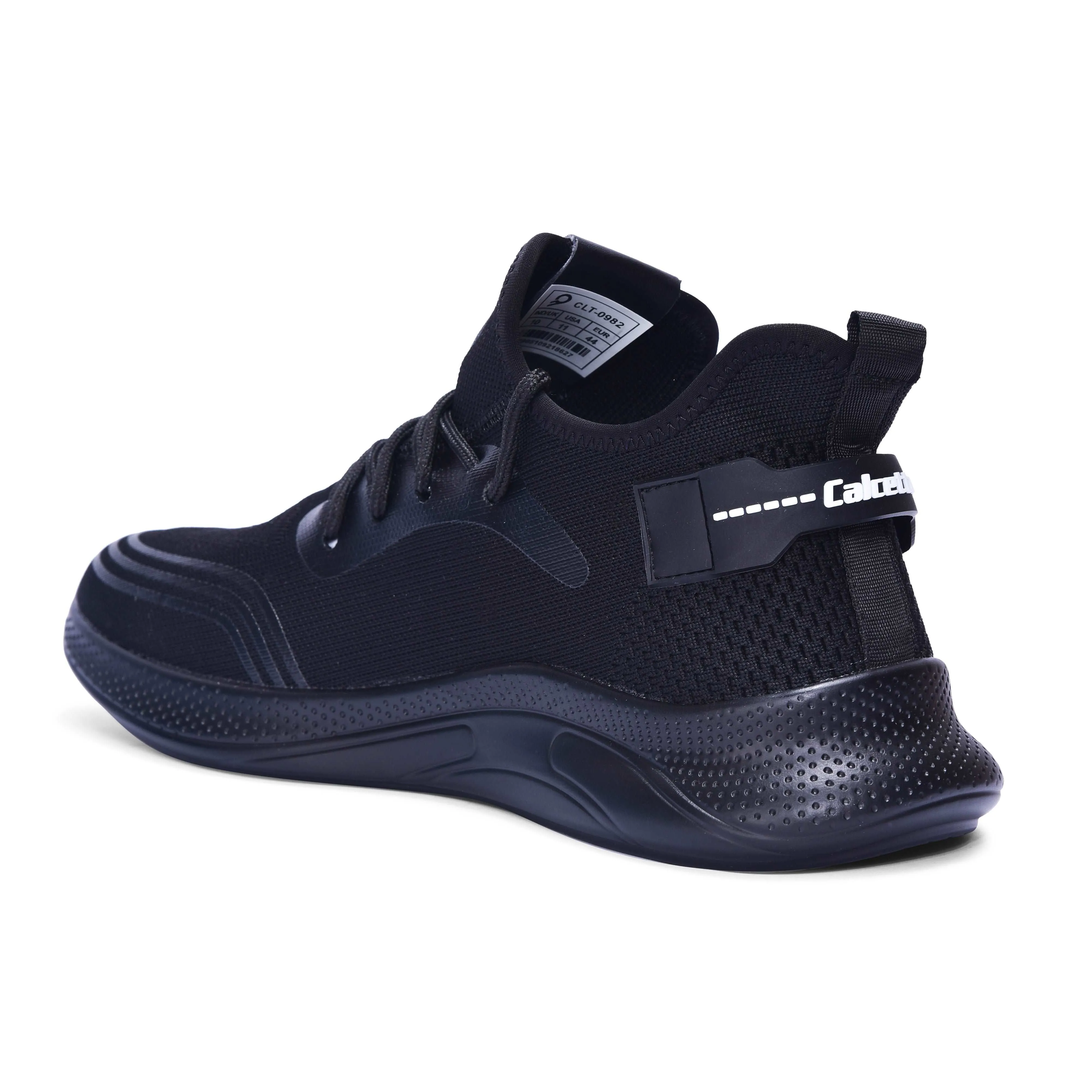 Calcetto Lightweight Casual Men's Running Sports Shoes CLT-0982 Black