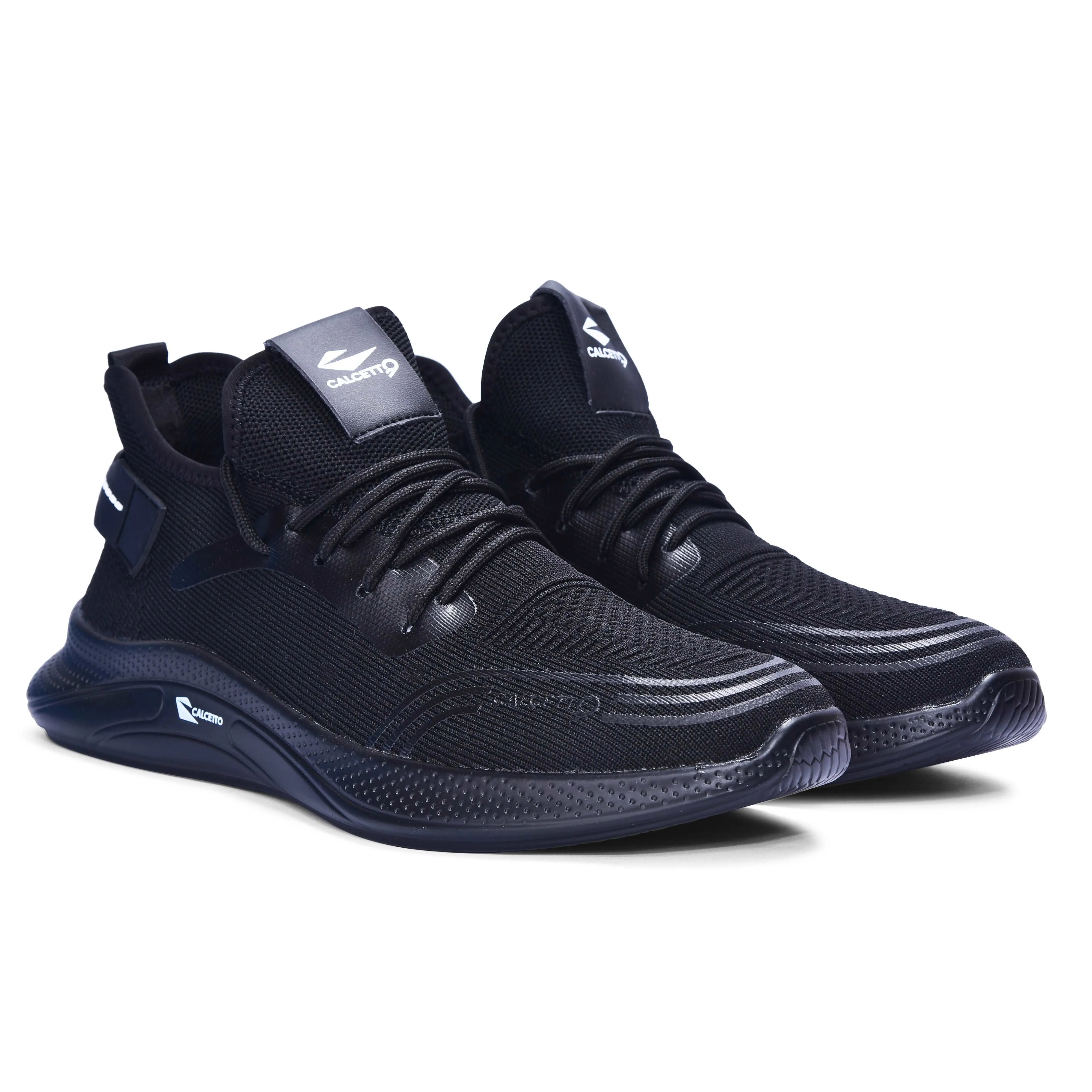 Calcetto Lightweight Casual Men's Running Sports Shoes CLT-0982 Black