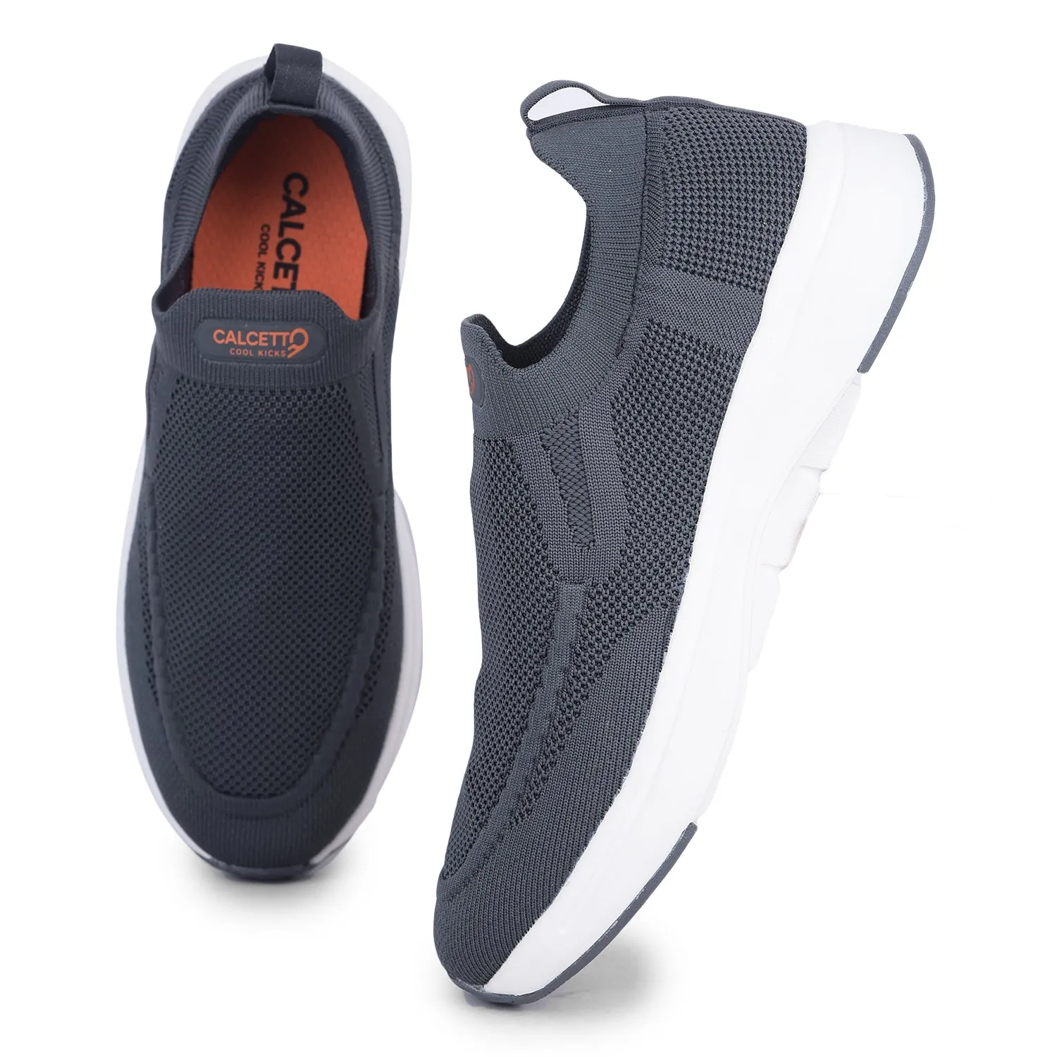 Calcetto Lightweight Casual Men'S Running Sports Shoes CLT-2053 Dark Grey