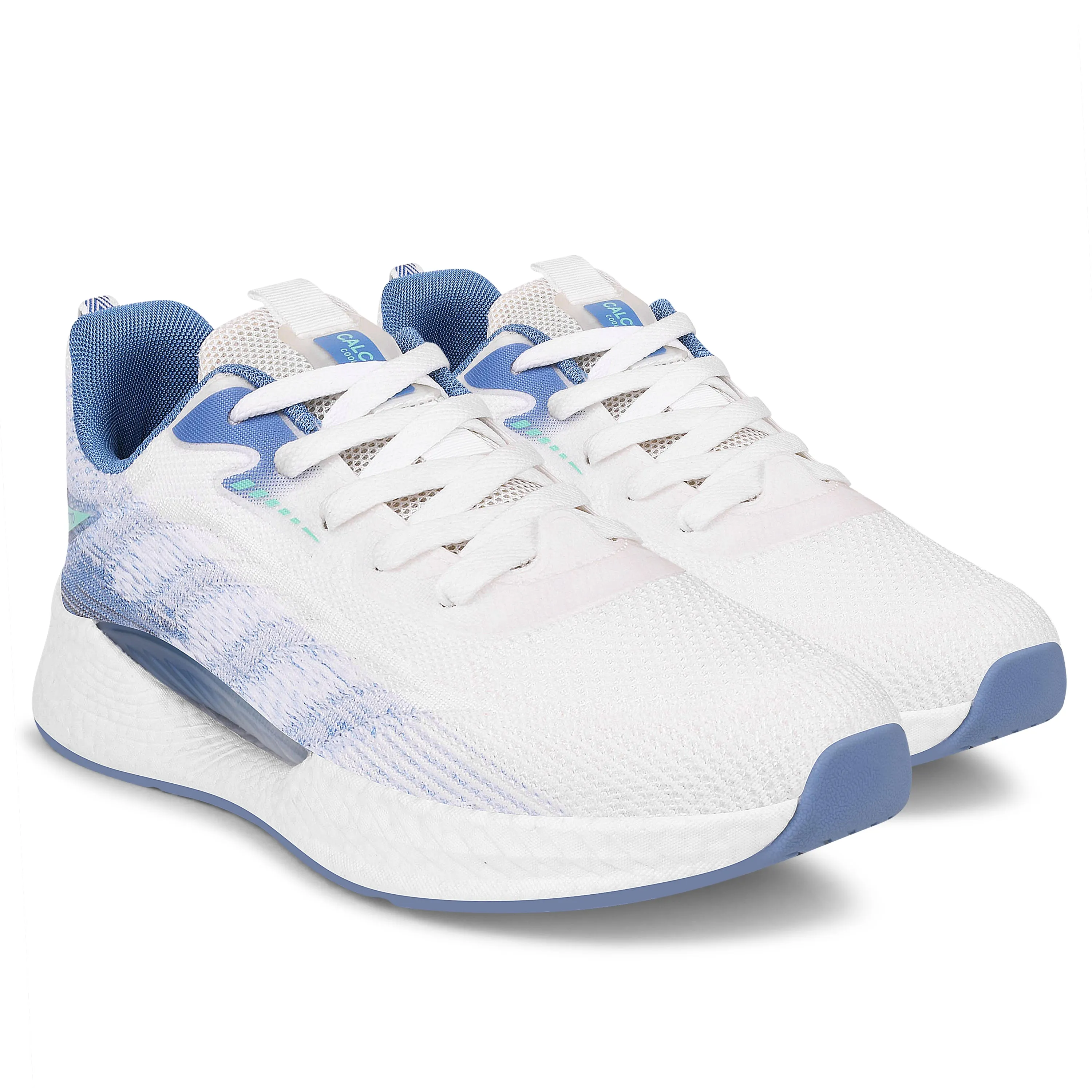 Calcetto Lightweight Lifstyle Men'S Running Sports Shoes CLT-1005 WHITE BLUE