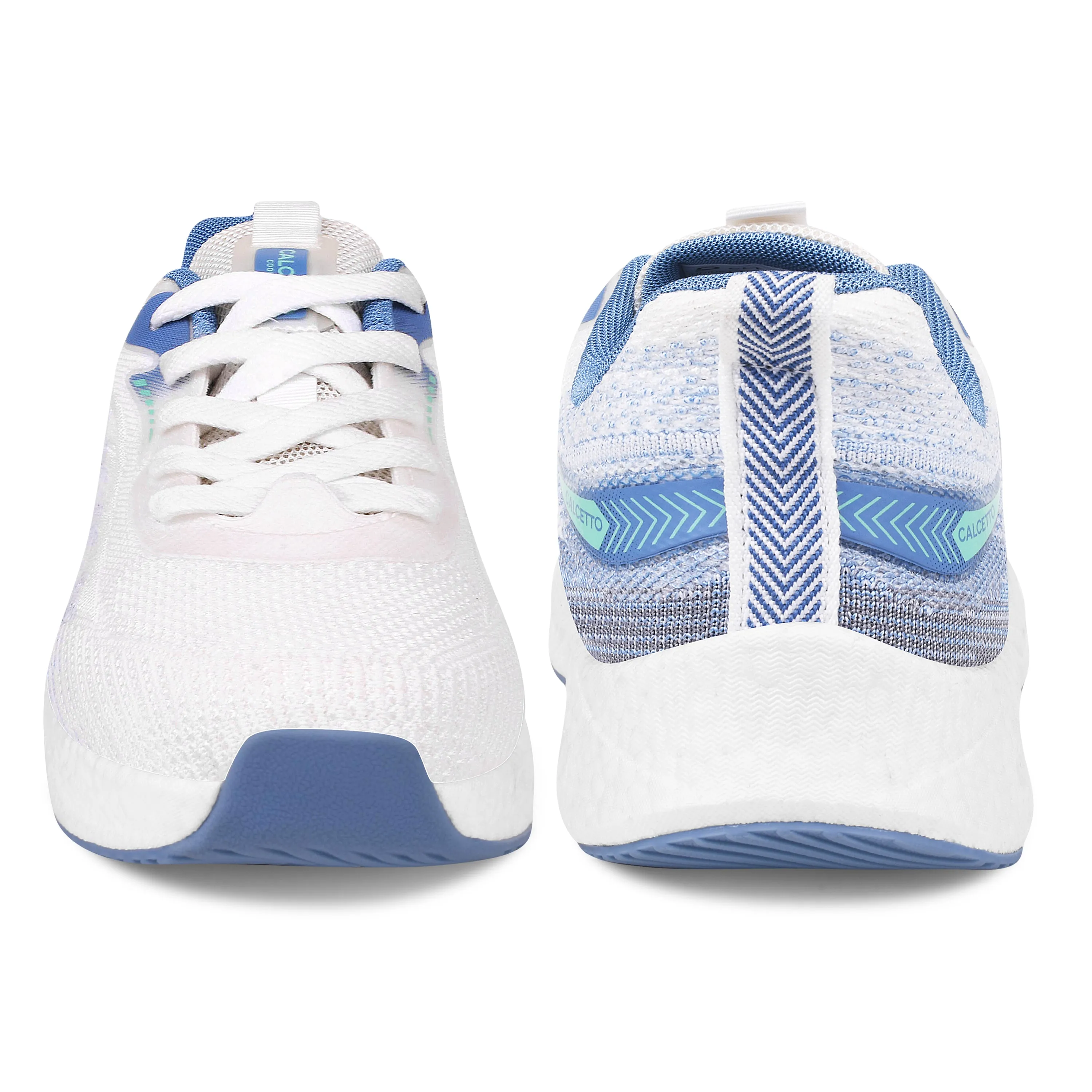 Calcetto Lightweight Lifstyle Men'S Running Sports Shoes CLT-1005 WHITE BLUE