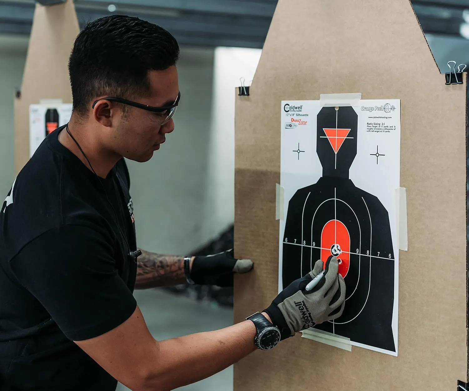 Caldwell Ultimate Shooting Gloves with Breatheable Material, Padding, and Touch Control for Target Shooting, Range, and Hunting