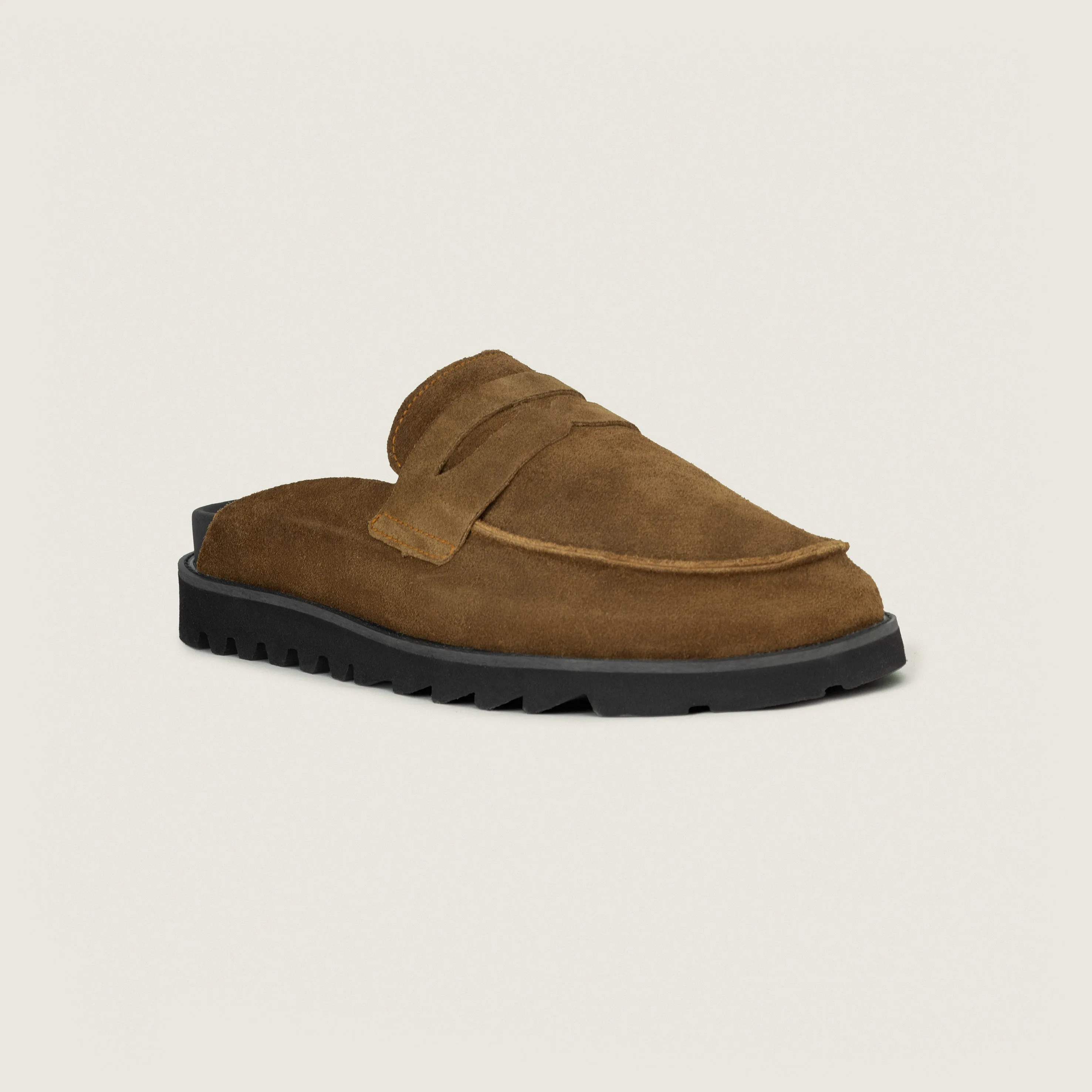 Camel Chunky Clog