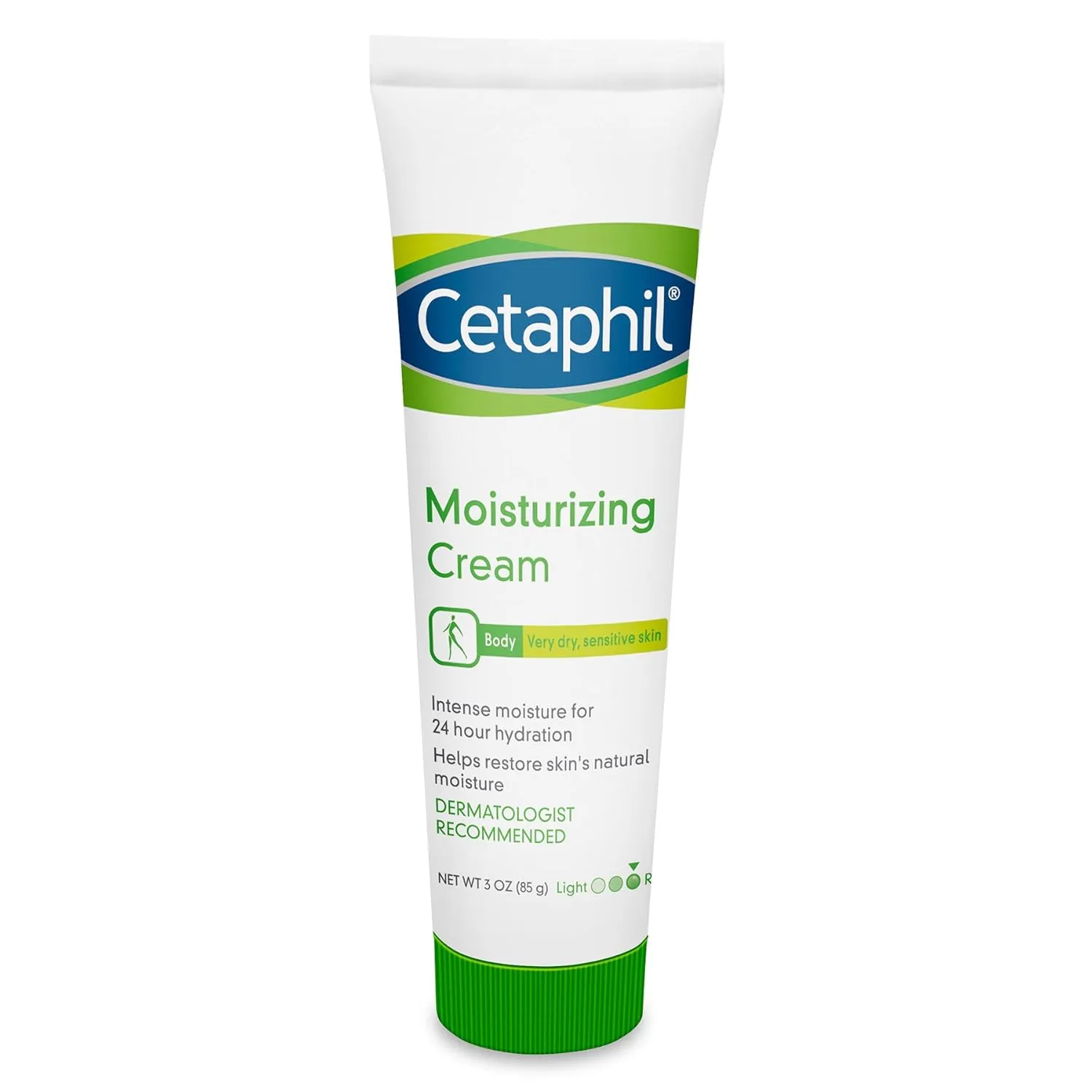 Cetaphil Fragrance Free Moisturizing Cream for Very Dry/Sensitive Skin, 3 Ounce (Pack of 3)