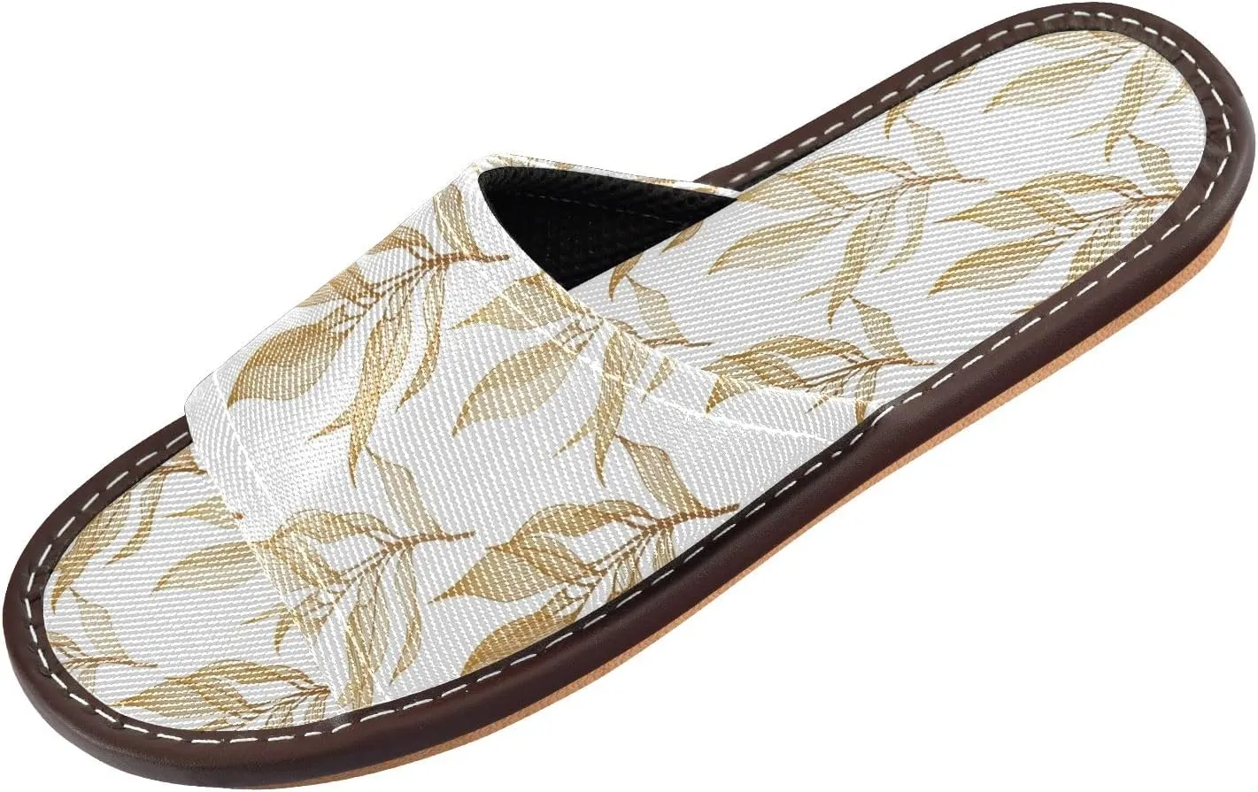 CHIFIGNO House Shoes Men's, Reusable Spa Shoes for Hospital and Home Size 4-5