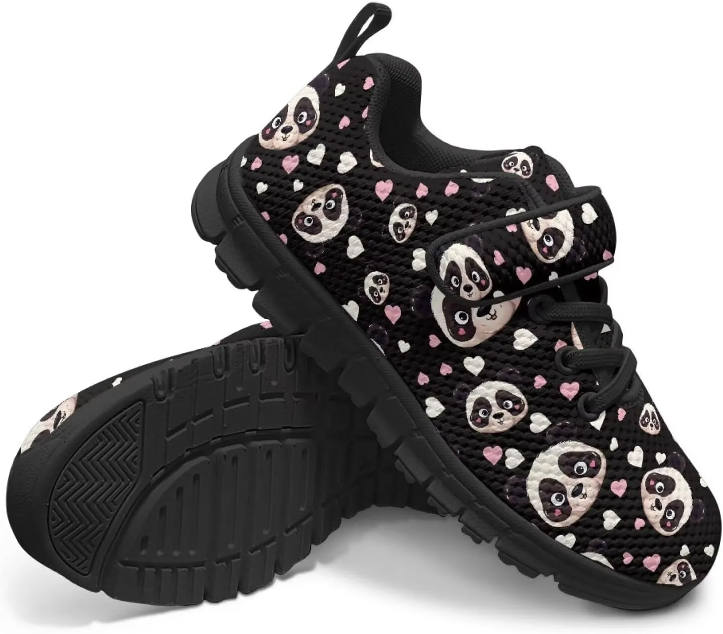 Child Boys Girls Travel Shoes Single Buckle Low-Top Sneakers Lightweight Lace-Up Running Shoe for Travel US 11-15 Black Sole