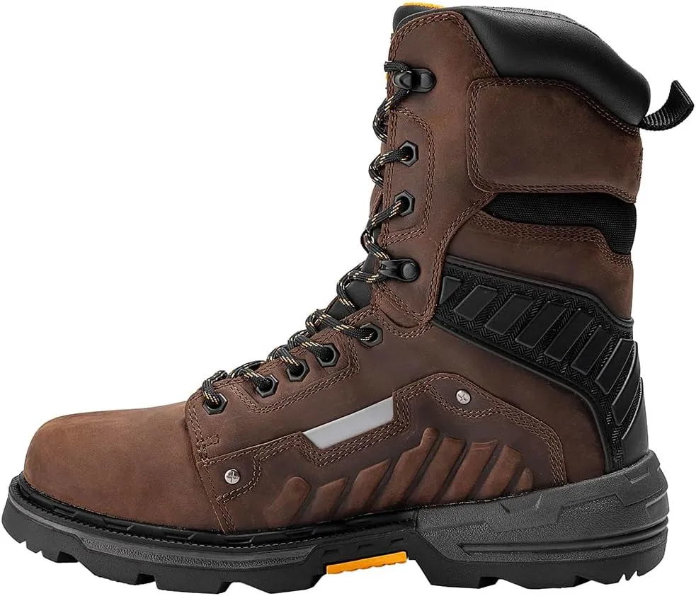 Chinook Footwear Scorpion 9” Plain Toe Waterproof Work Boot – Brown