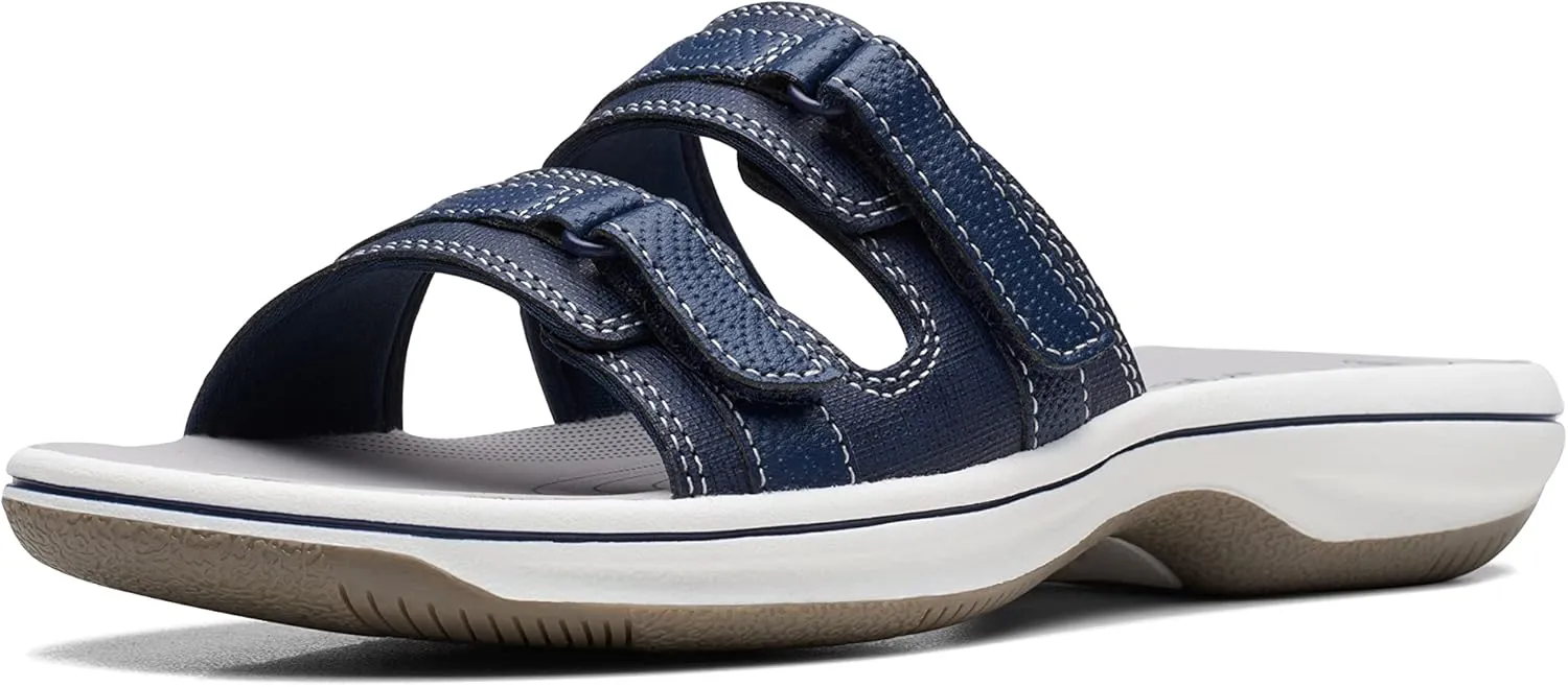Clarks Women's Breeze Piper Slide Sandal