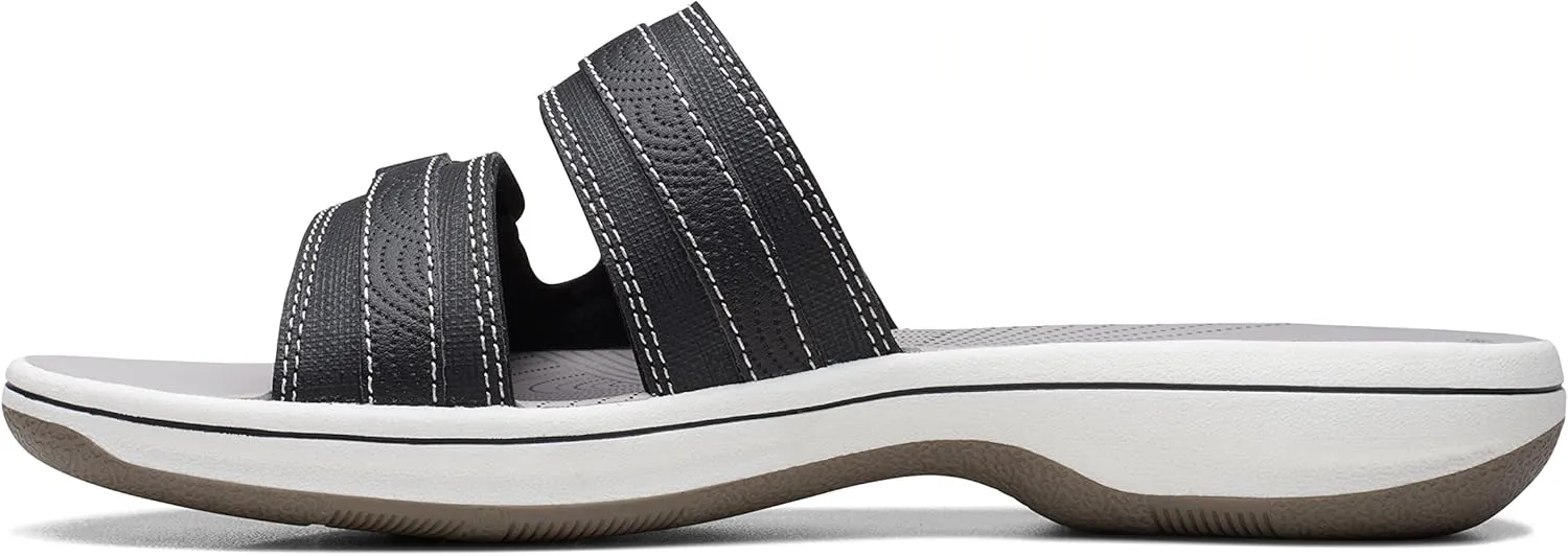 Clarks Women's Breeze Piper Slide Sandal