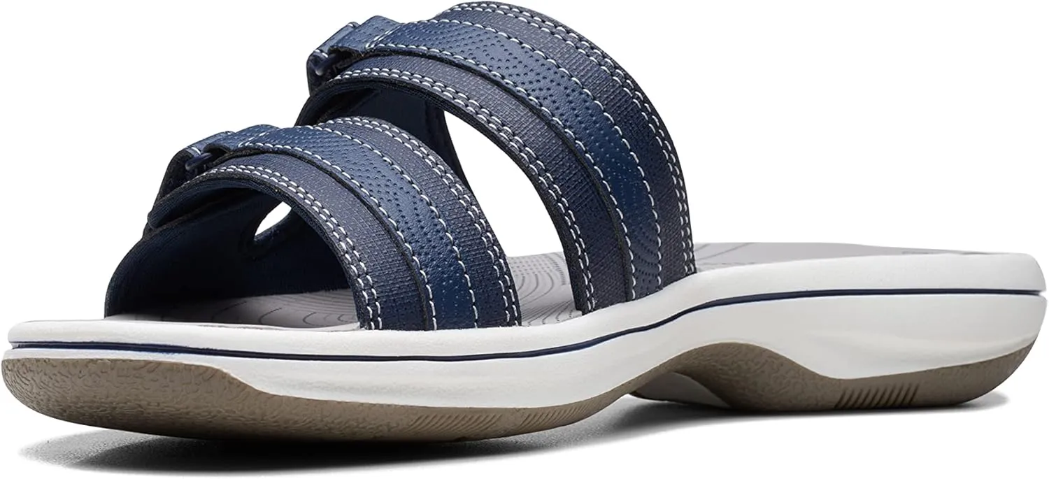 Clarks Women's Breeze Piper Slide Sandal