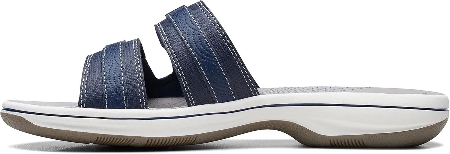 Clarks Women's Breeze Piper Slide Sandal