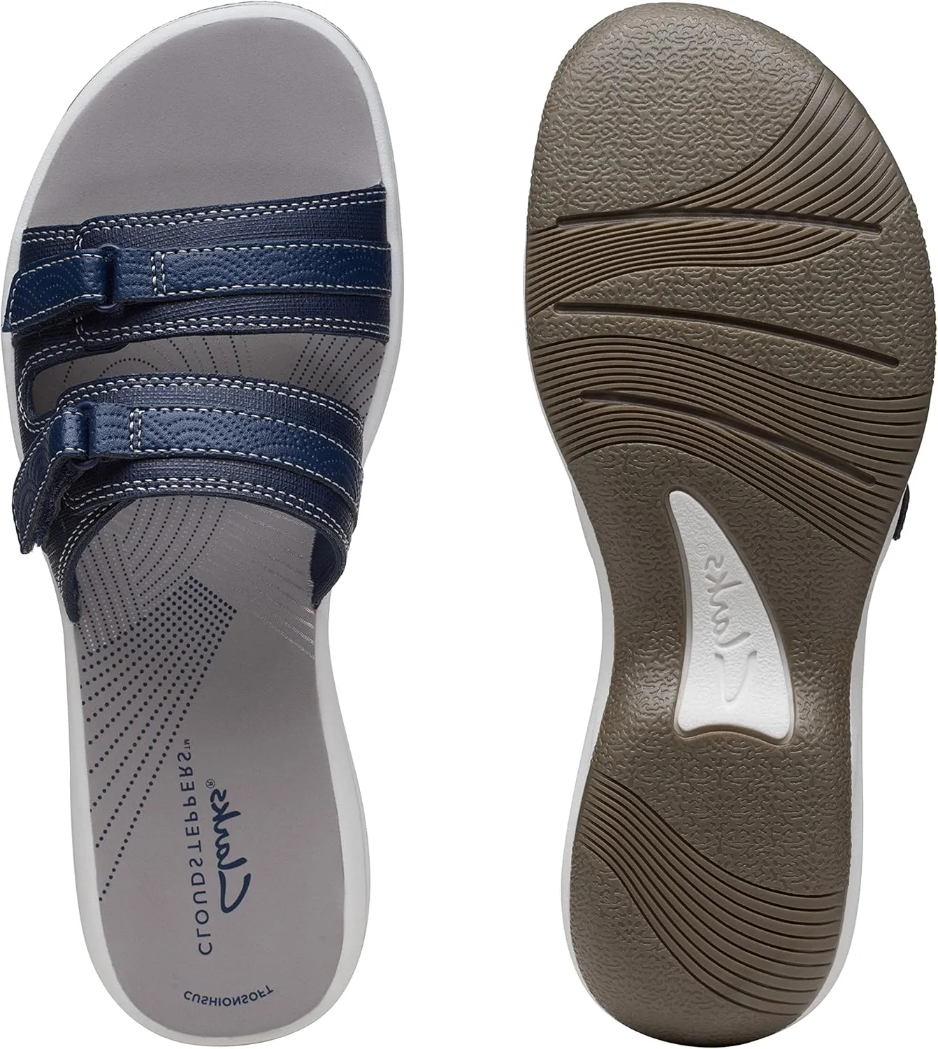 Clarks Women's Breeze Piper Slide Sandal