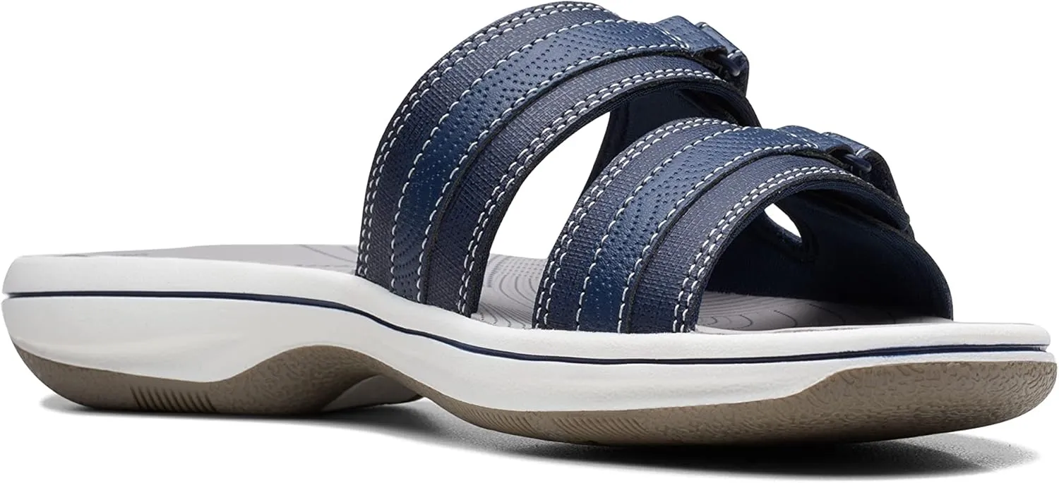Clarks Women's Breeze Piper Slide Sandal