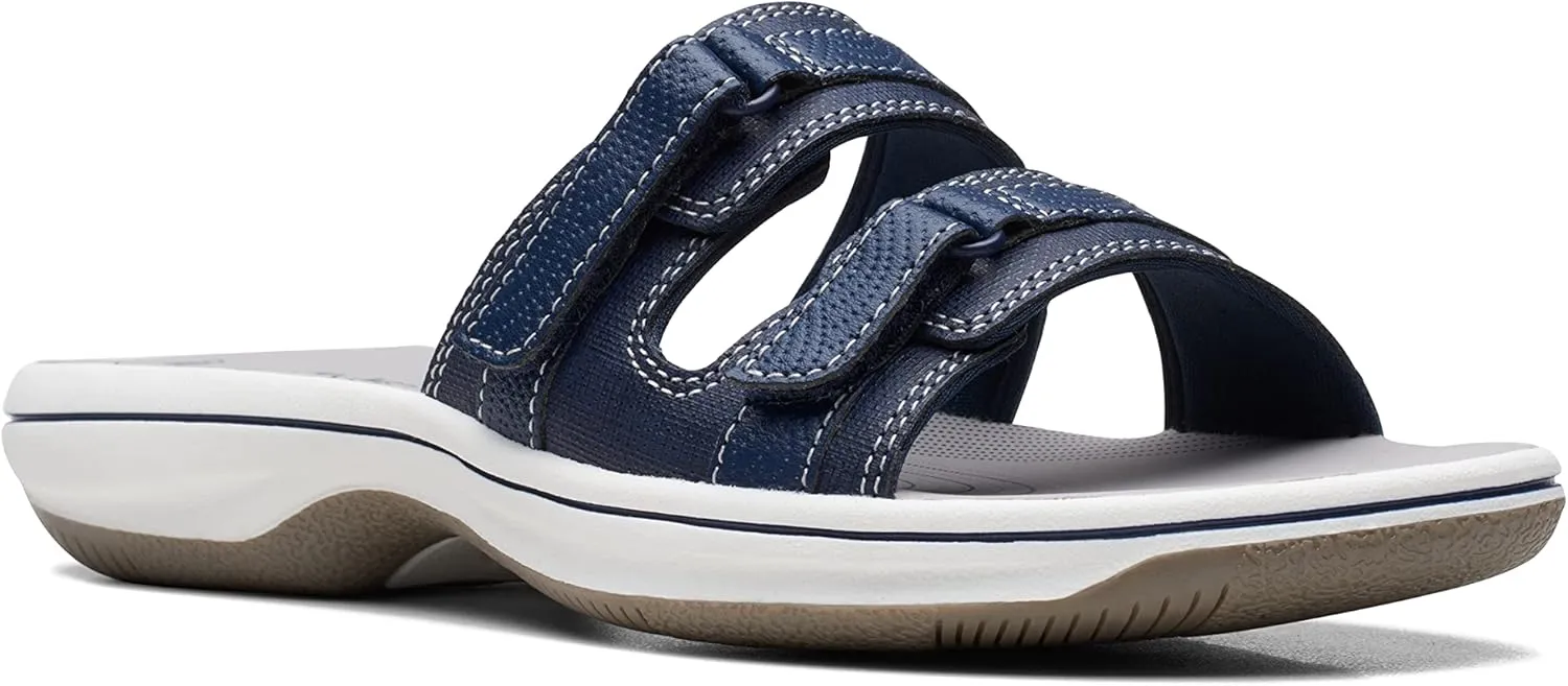 Clarks Women's Breeze Piper Slide Sandal