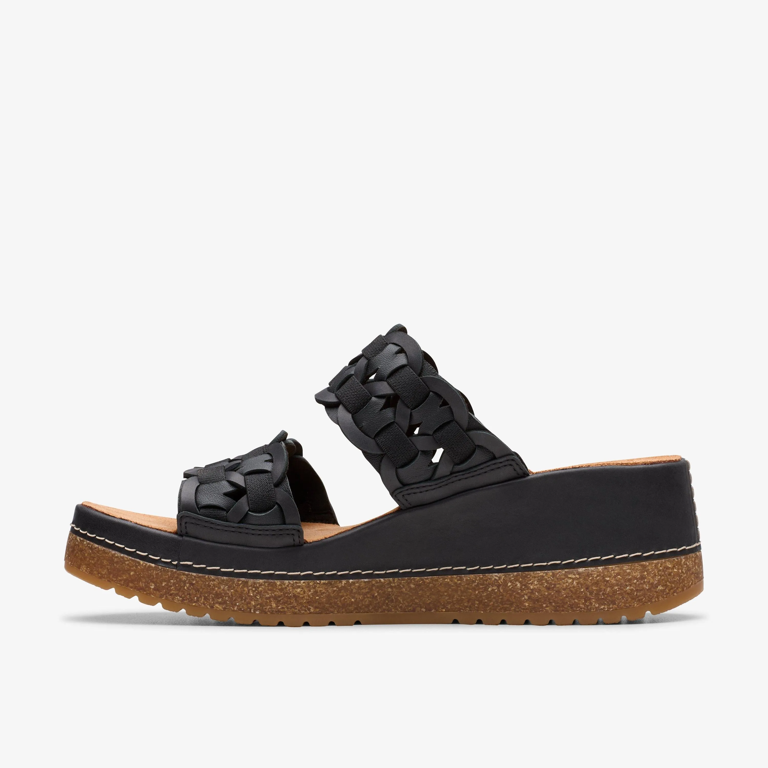 Clarks Women's Kassanda Mule Black Combi 26181436