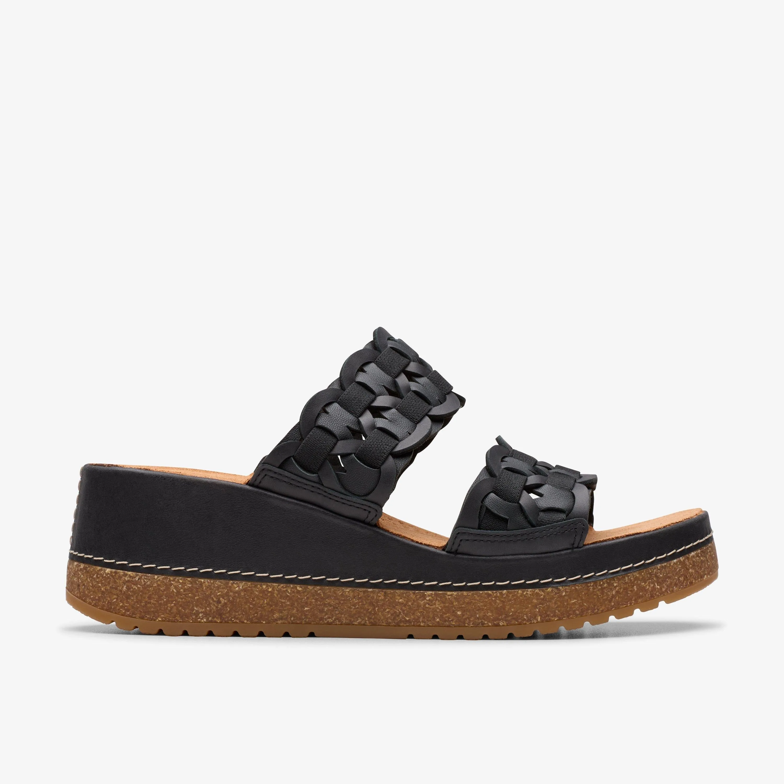 Clarks Women's Kassanda Mule Black Combi 26181436