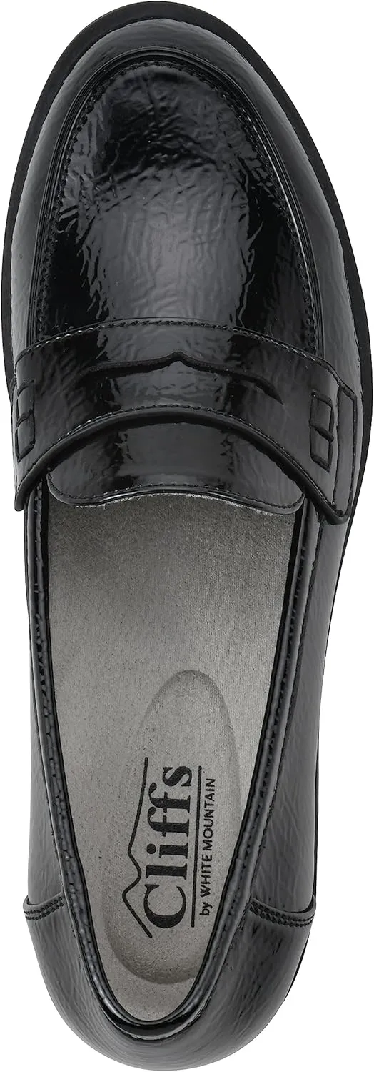 CLIFFS BY WHITE MOUNTAIN Women's Galah Penny Loafer Flat
