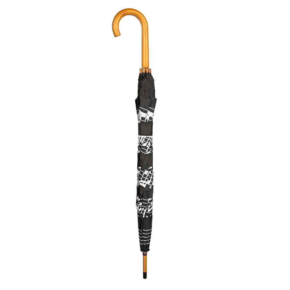 CLIFTON WOOD SHAFT WITH BLACK AND WHITE PRINT