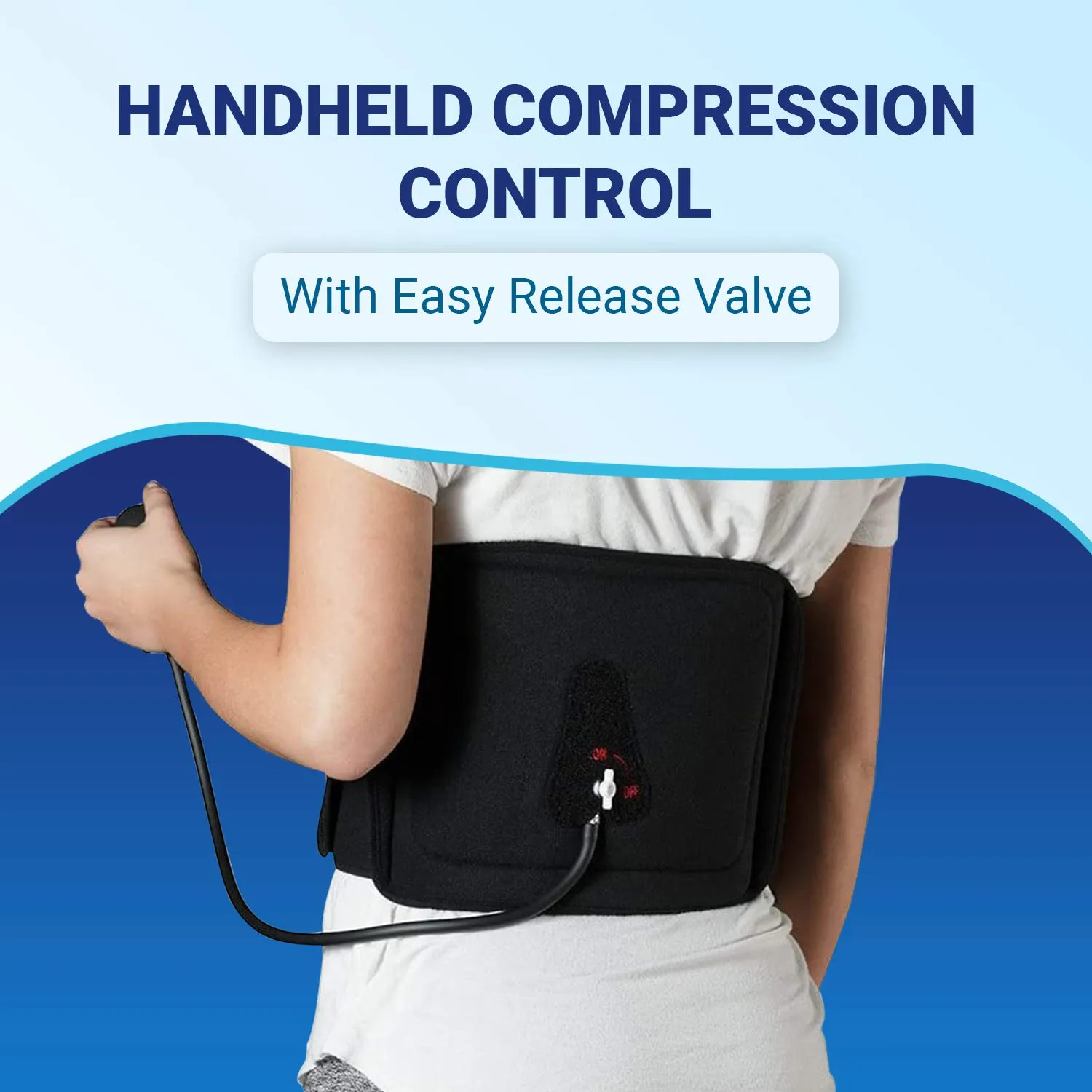 Cold Pack Compression Wrap for Shoulder Pain - Ice Pack Therapy by Icy Wrap - Cryo-Cool Flexible Treatment for Injuries, Aches, Swelling, Sprains, Inflammation of Rotator Cuff