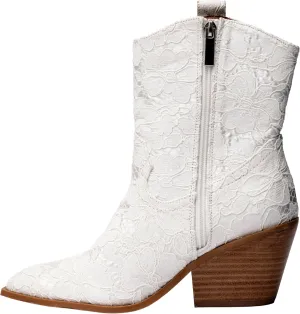 Corkys Footwear Women's Rowdy Winter White Bootie