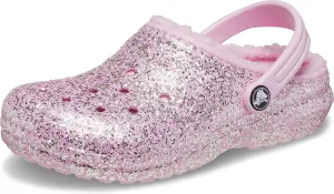 Crocs Kid's Classic Lined Glitter Clog