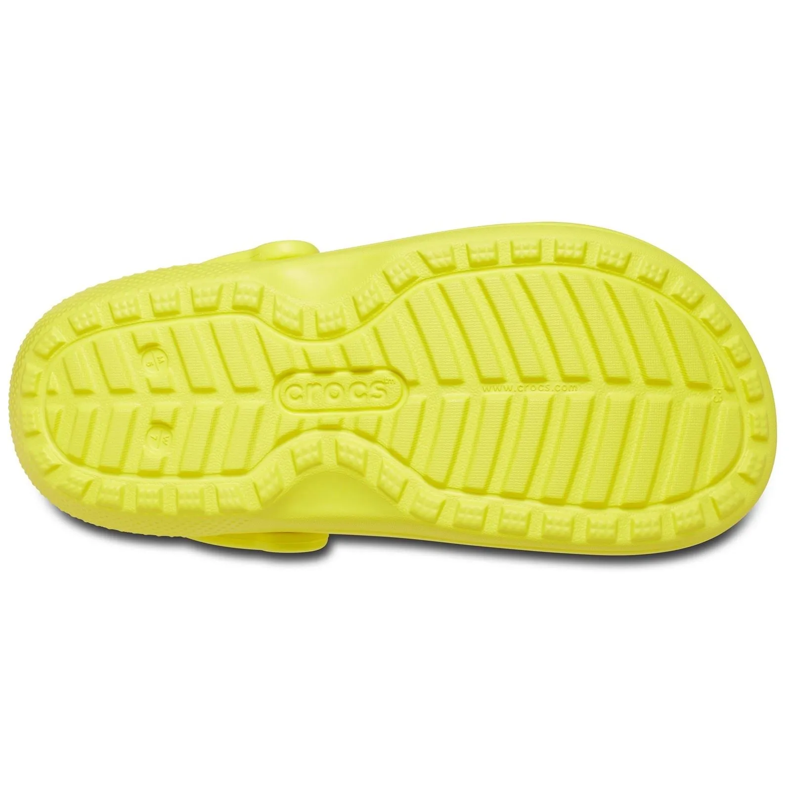 Crocs Men's Classic Lined Clog in Cyber Yellow