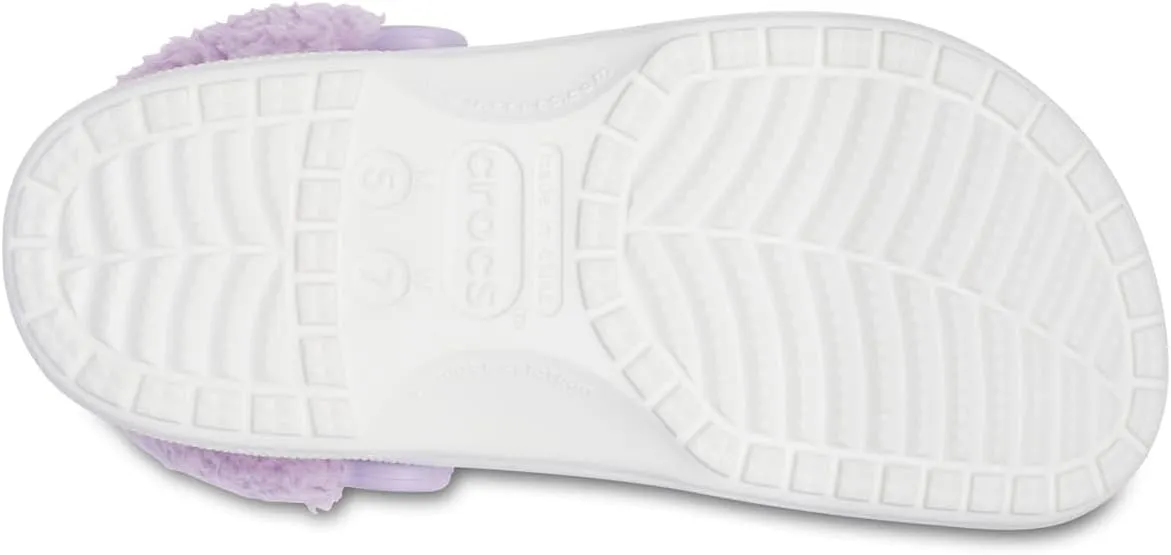 Crocs Unisex-Adult Baya Lined Fuzz Strap Clogs