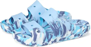 Crocs Unisex-Adult Classic Marbled Sandals Slide