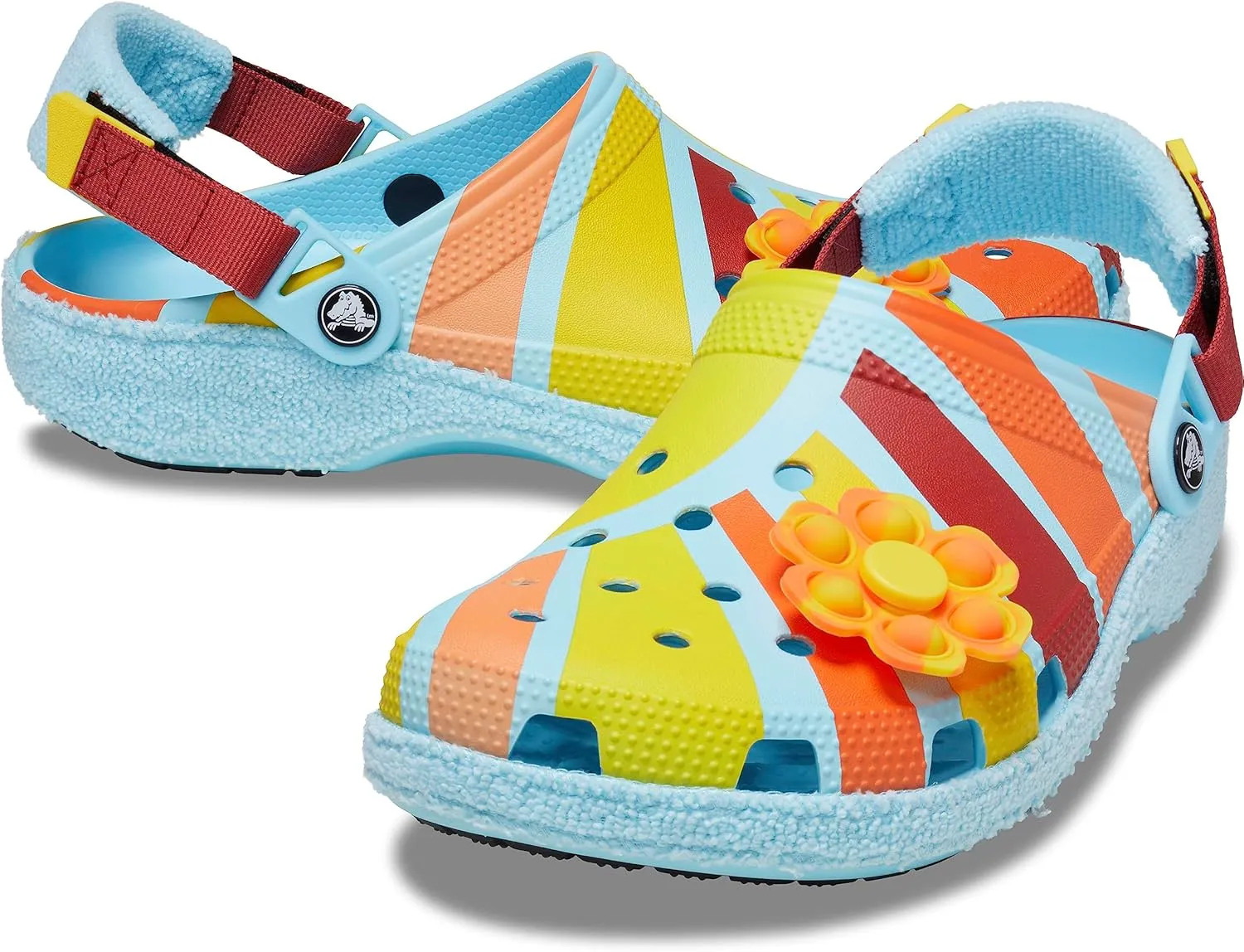 Crocs Unisex Adult Classic RO Adjustable Terry Cloth Clog