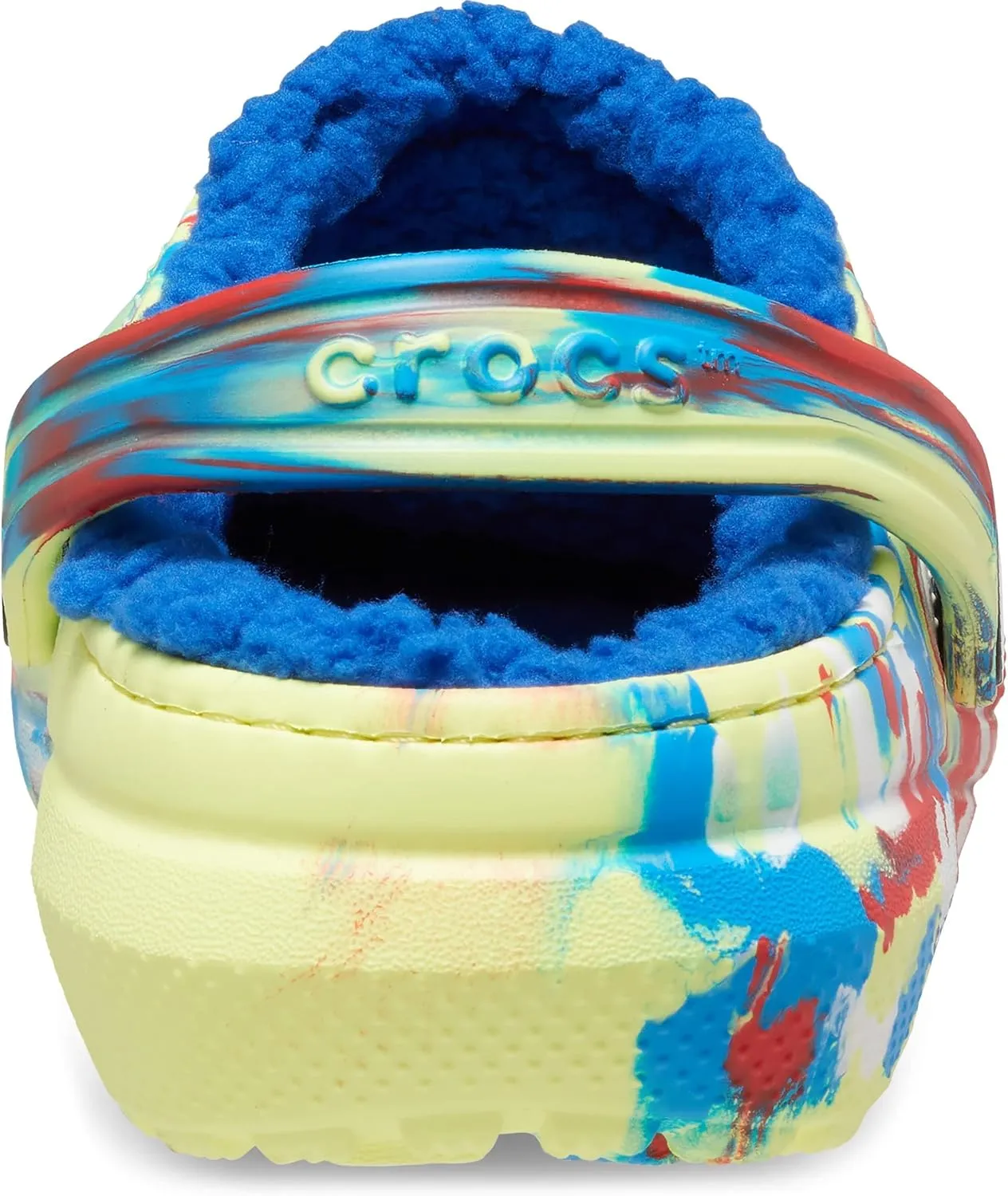 Crocs Unisex-Child Kids' Classic Marbled Tie Dye Lined Clog