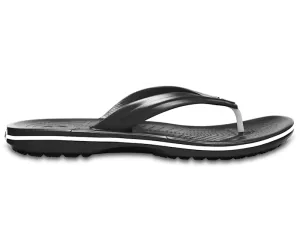 Crocs Unisex Crocband Flip Thong - Black