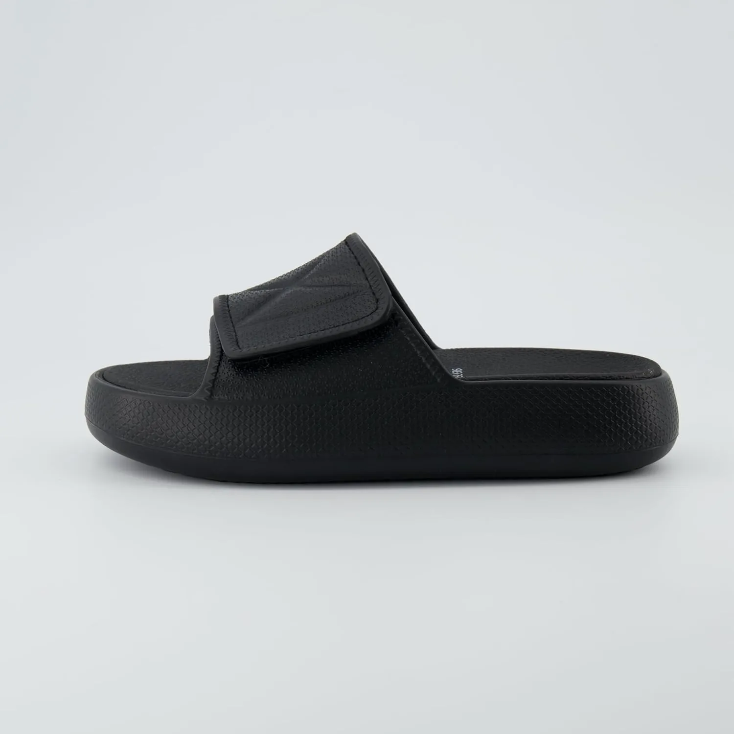 CUSHIONAIRE Women's Biggie recovery slide sandal with  Comfort and adjustable strap