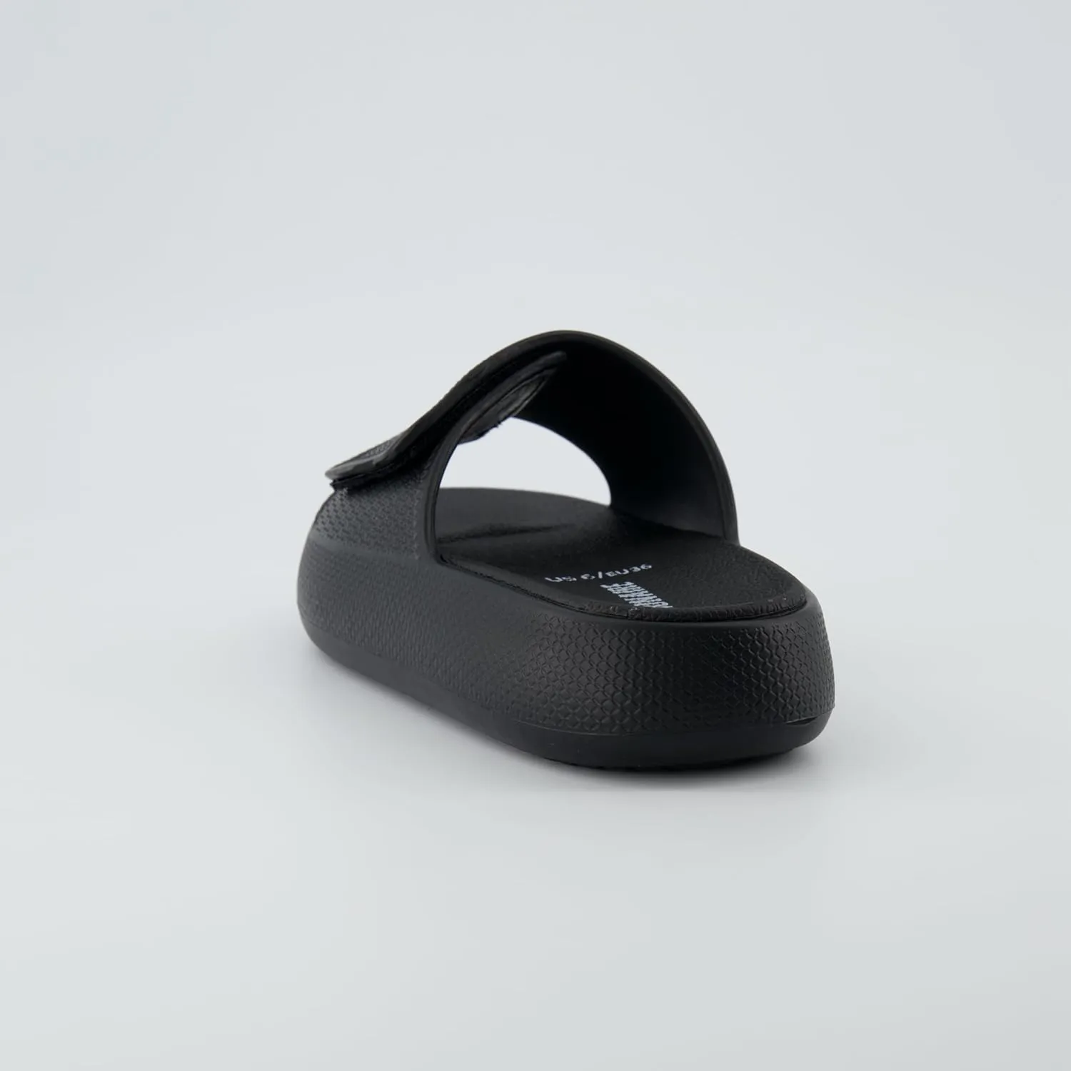CUSHIONAIRE Women's Biggie recovery slide sandal with  Comfort and adjustable strap