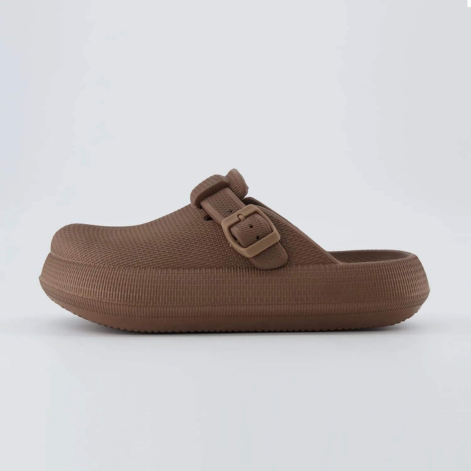 CUSHIONAIRE Women's Fable Cloud Recovery Clog with  Comfort