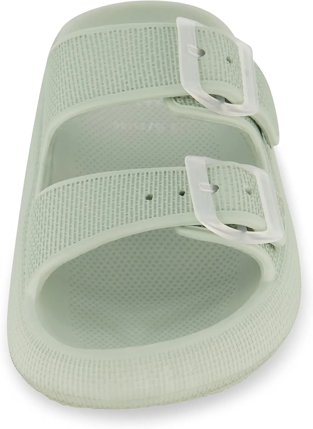 CUSHIONAIRE Women's Fame recovery cloud slide with  Comfort