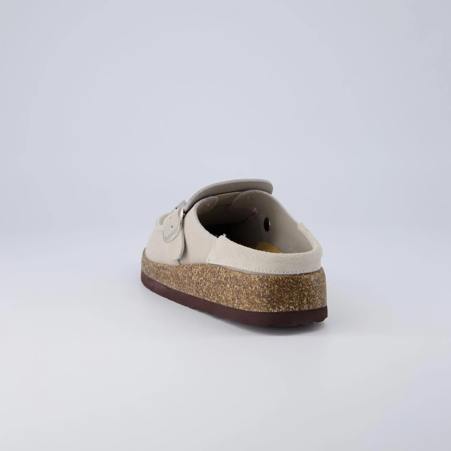 CUSHIONAIRE Women's Hobby Genuine Leather Cork Footbed Clog with  Comfort