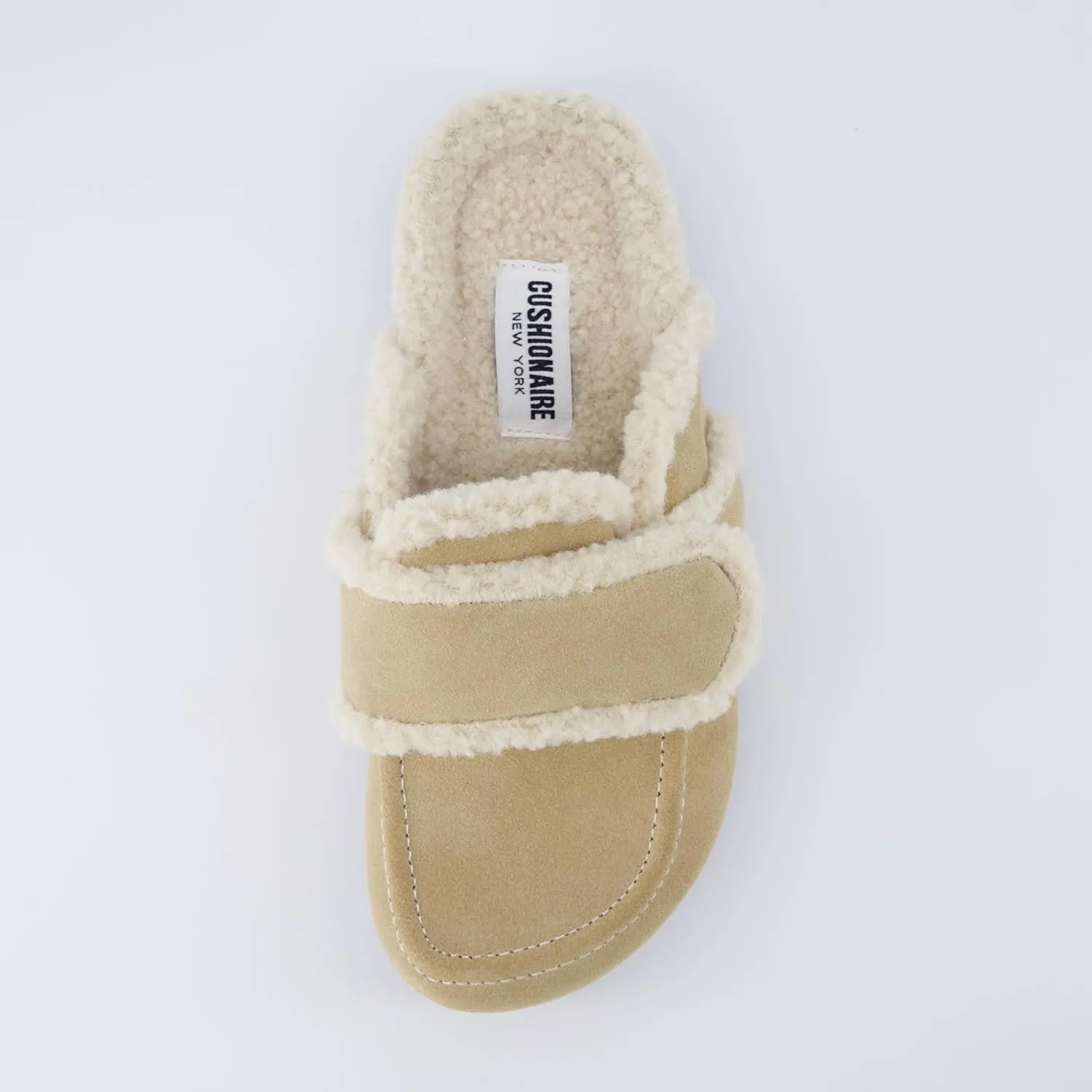 CUSHIONAIRE Women's Nero Genuine Suede clog with  Comfort, Wide Widths Available