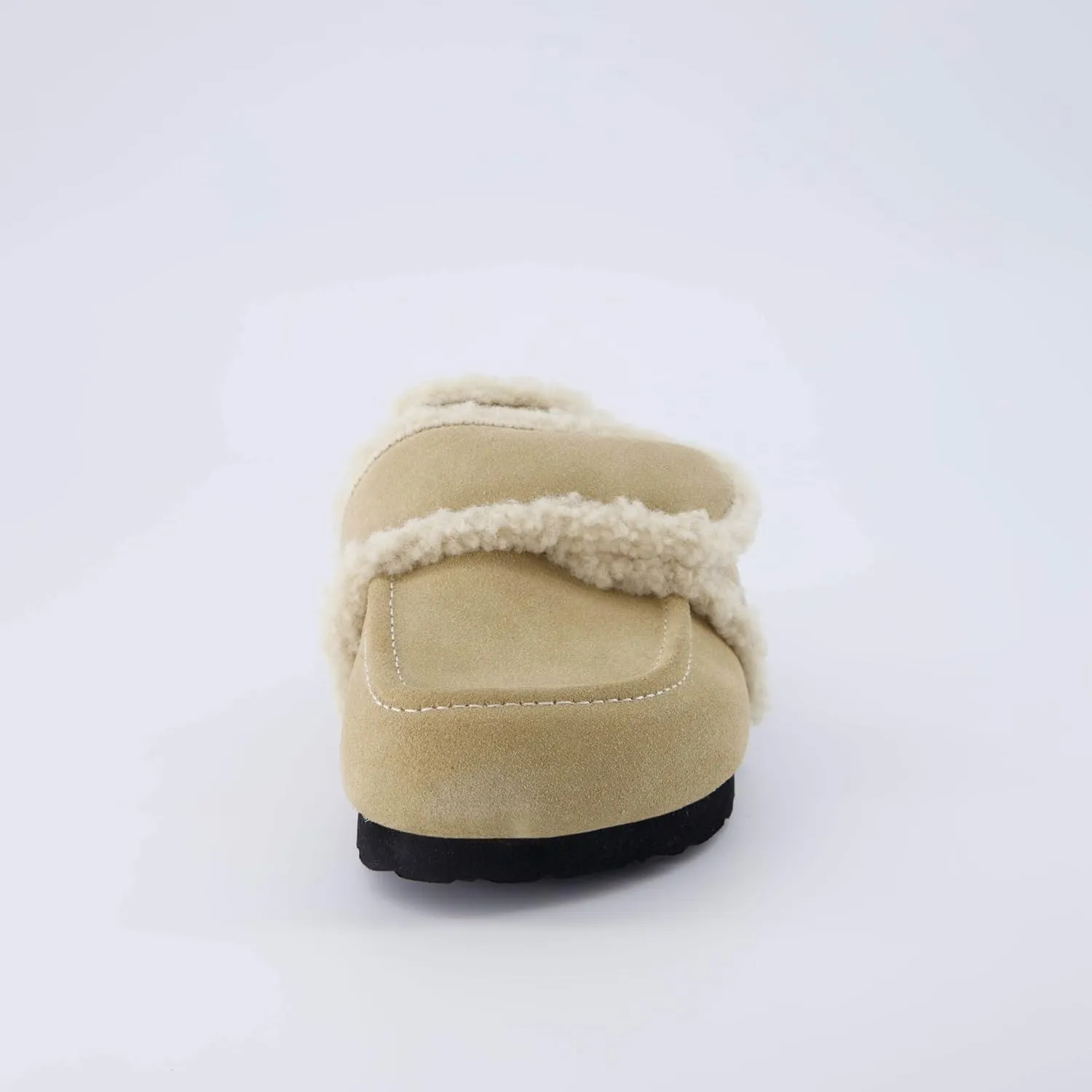 CUSHIONAIRE Women's Nero Genuine Suede clog with  Comfort, Wide Widths Available