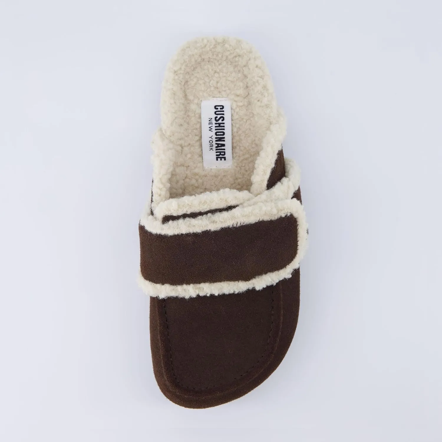 CUSHIONAIRE Women's Nero Genuine Suede clog with  Comfort, Wide Widths Available