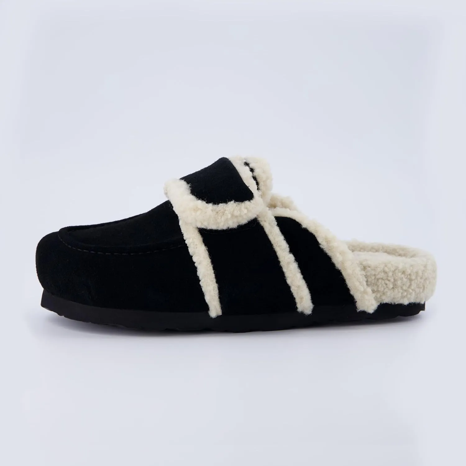 CUSHIONAIRE Women's Nero Genuine Suede clog with  Comfort, Wide Widths Available
