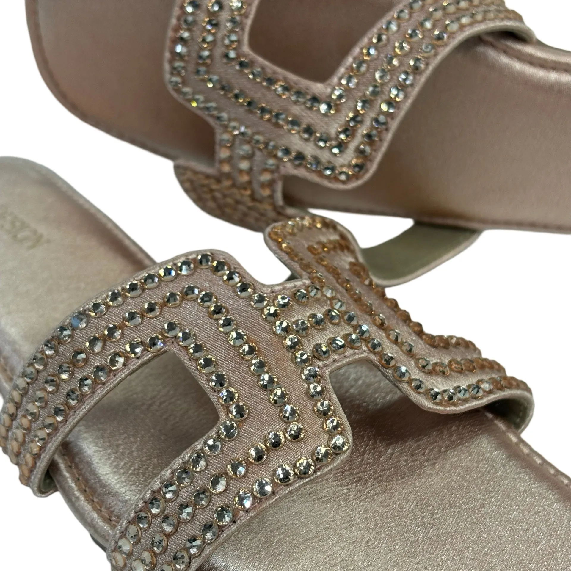Cushioned Satin Slides