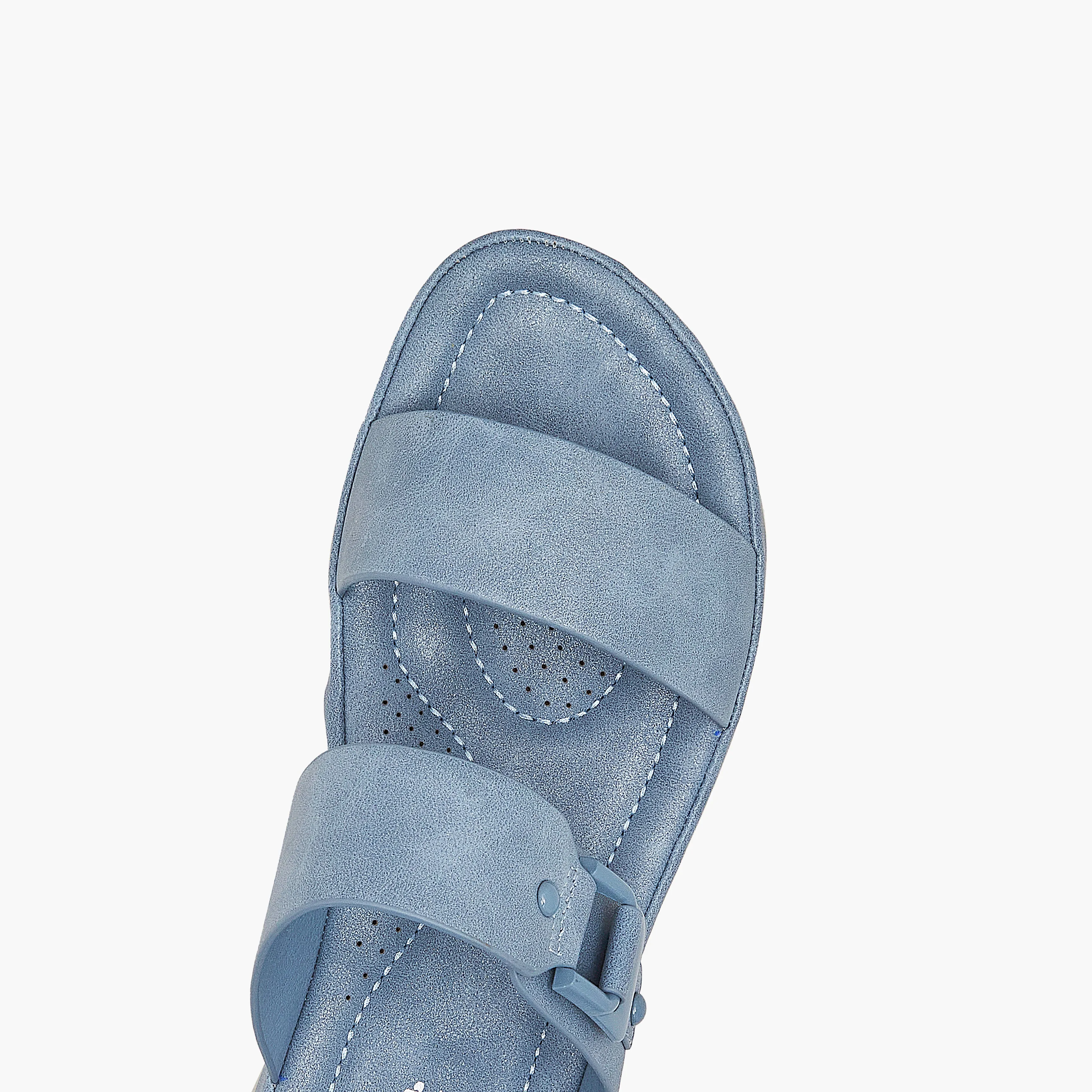 Cushioned Slides with Straps