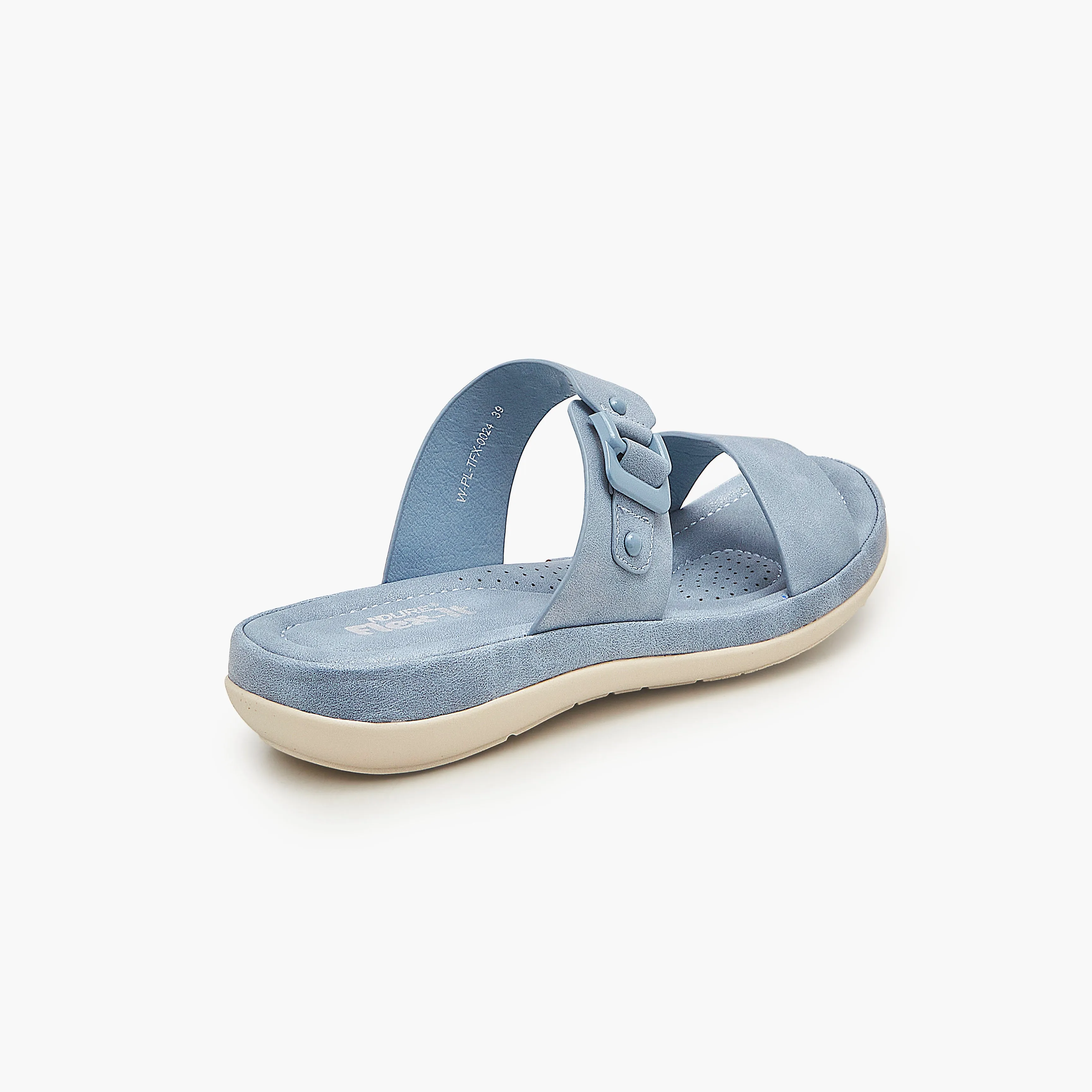 Cushioned Slides with Straps